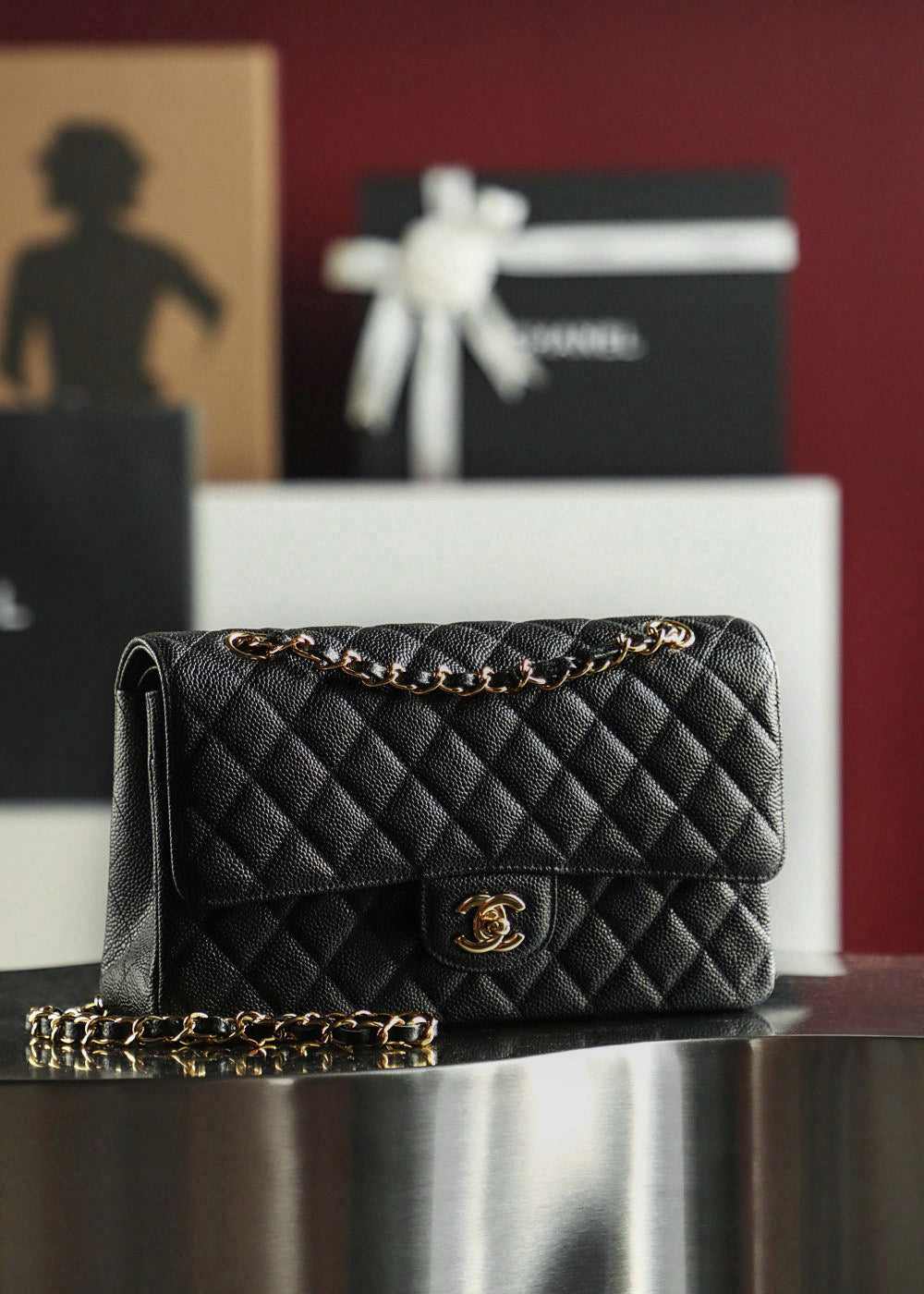 Chanel CF Bag (15.5x25.5x6.5cm)