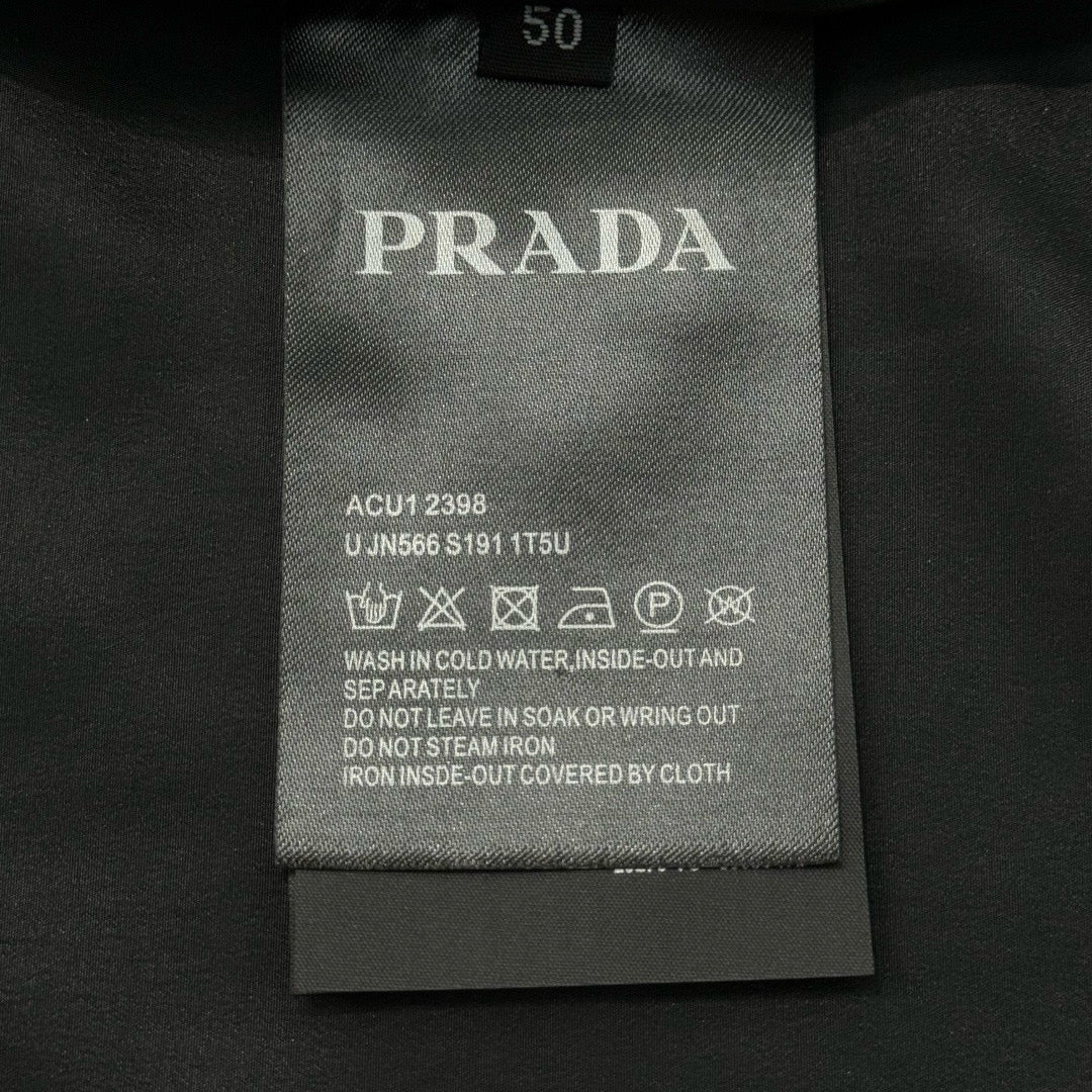 Prada Suede Leather Biker Jacket