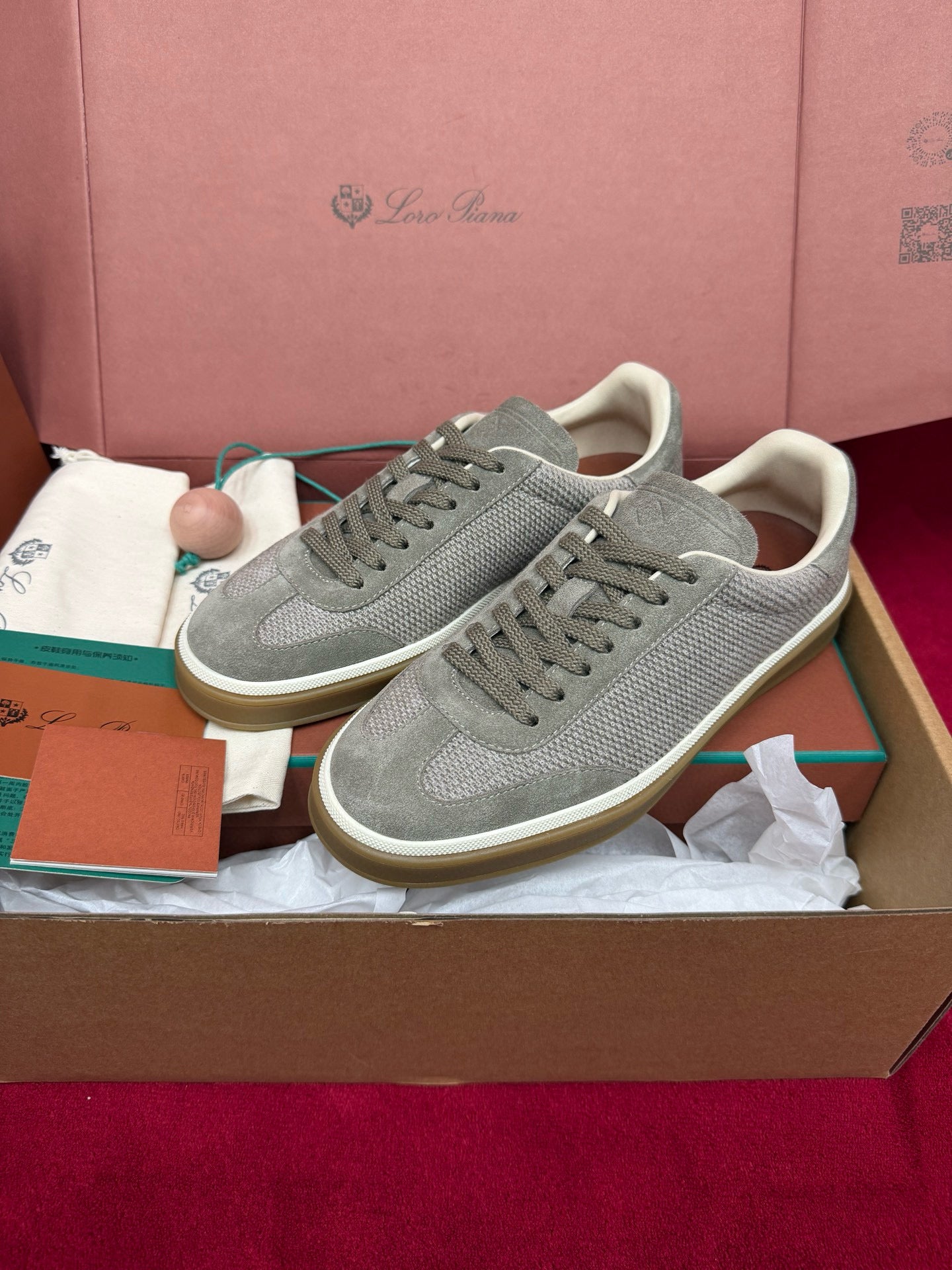 Loro Piana Tennis Walk Sneakers