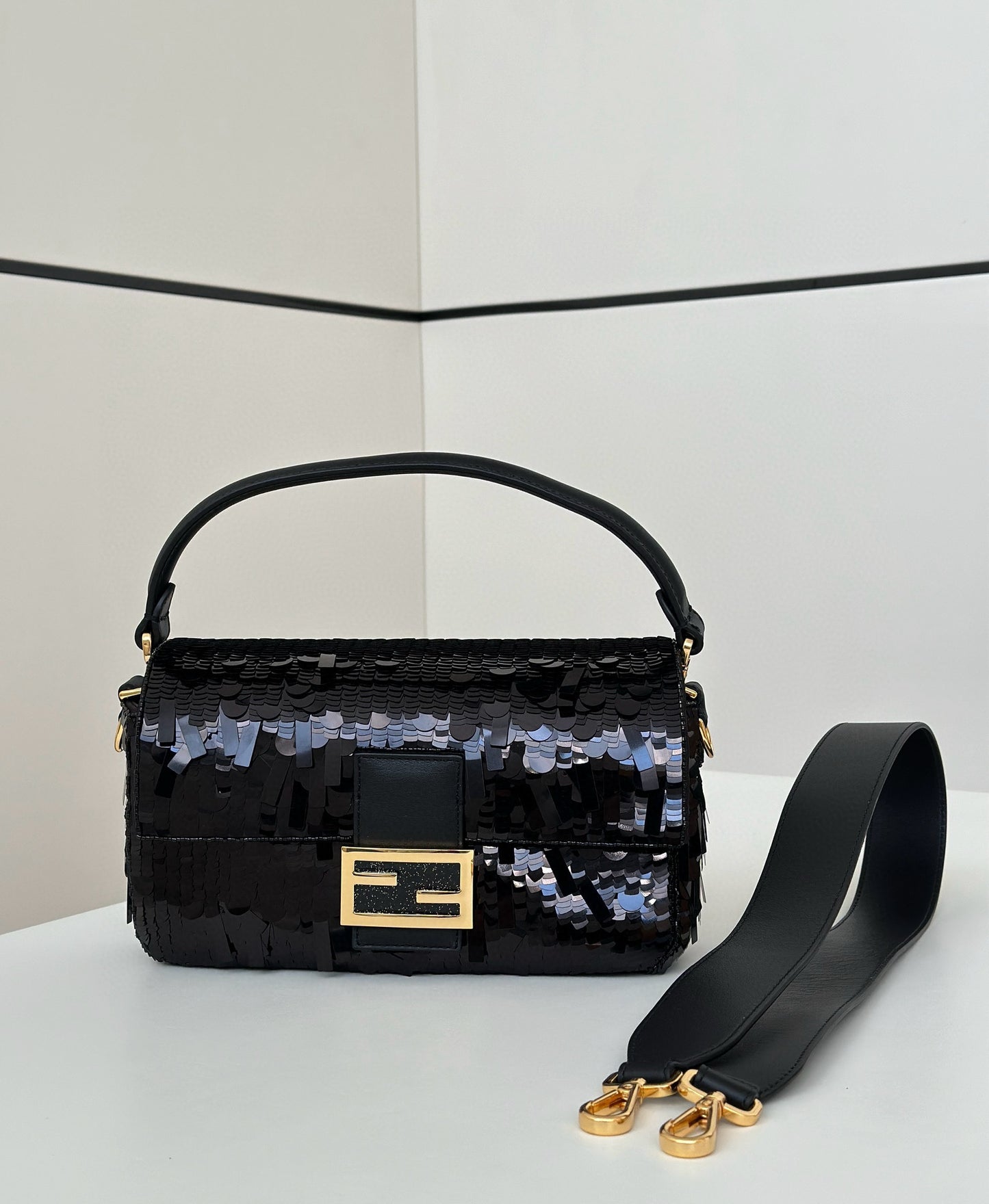 Fendi Baguette Sequins Bag