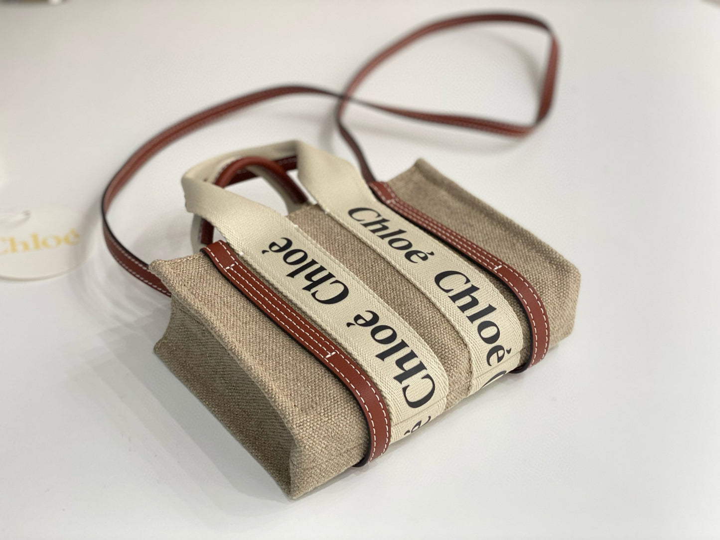 Chloe Woody Tote Bag