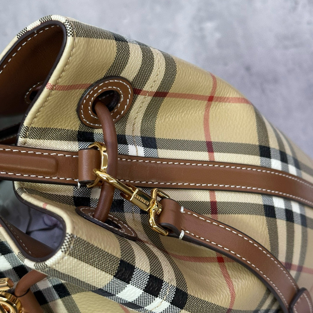 BBR Check Bucket Bag