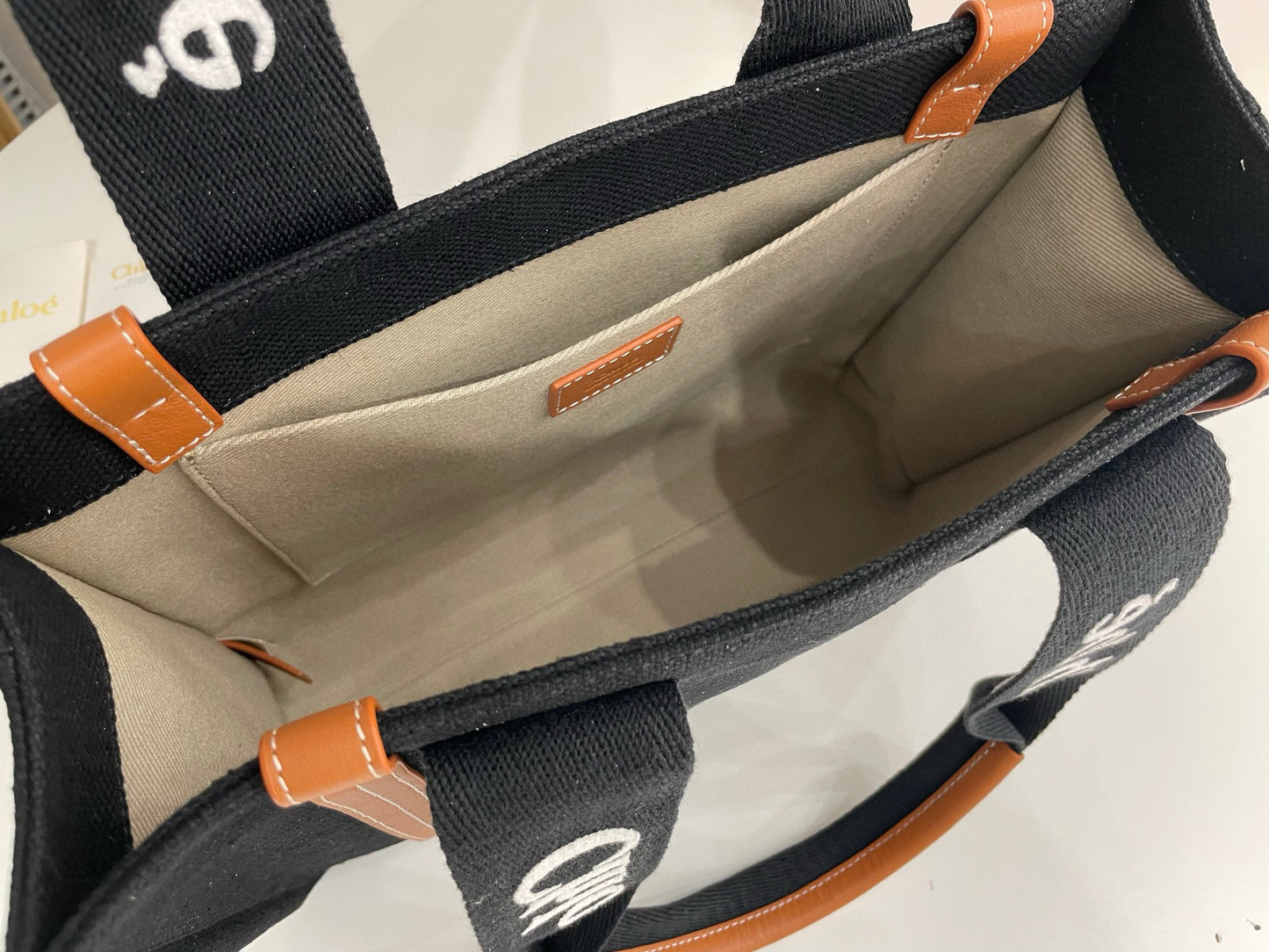 Chloe Woody Tote Bag