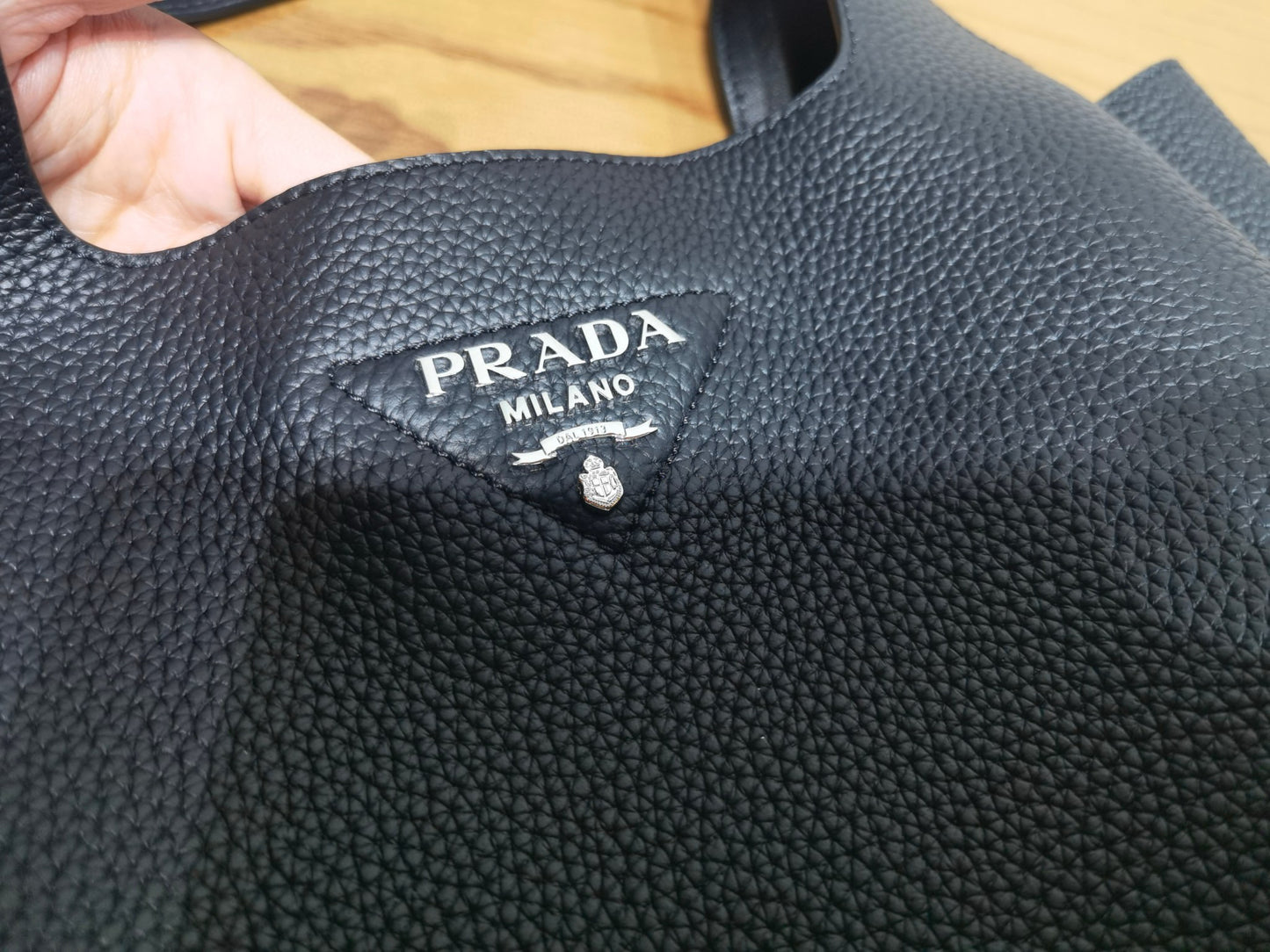 Prada Tote Basket Handbag