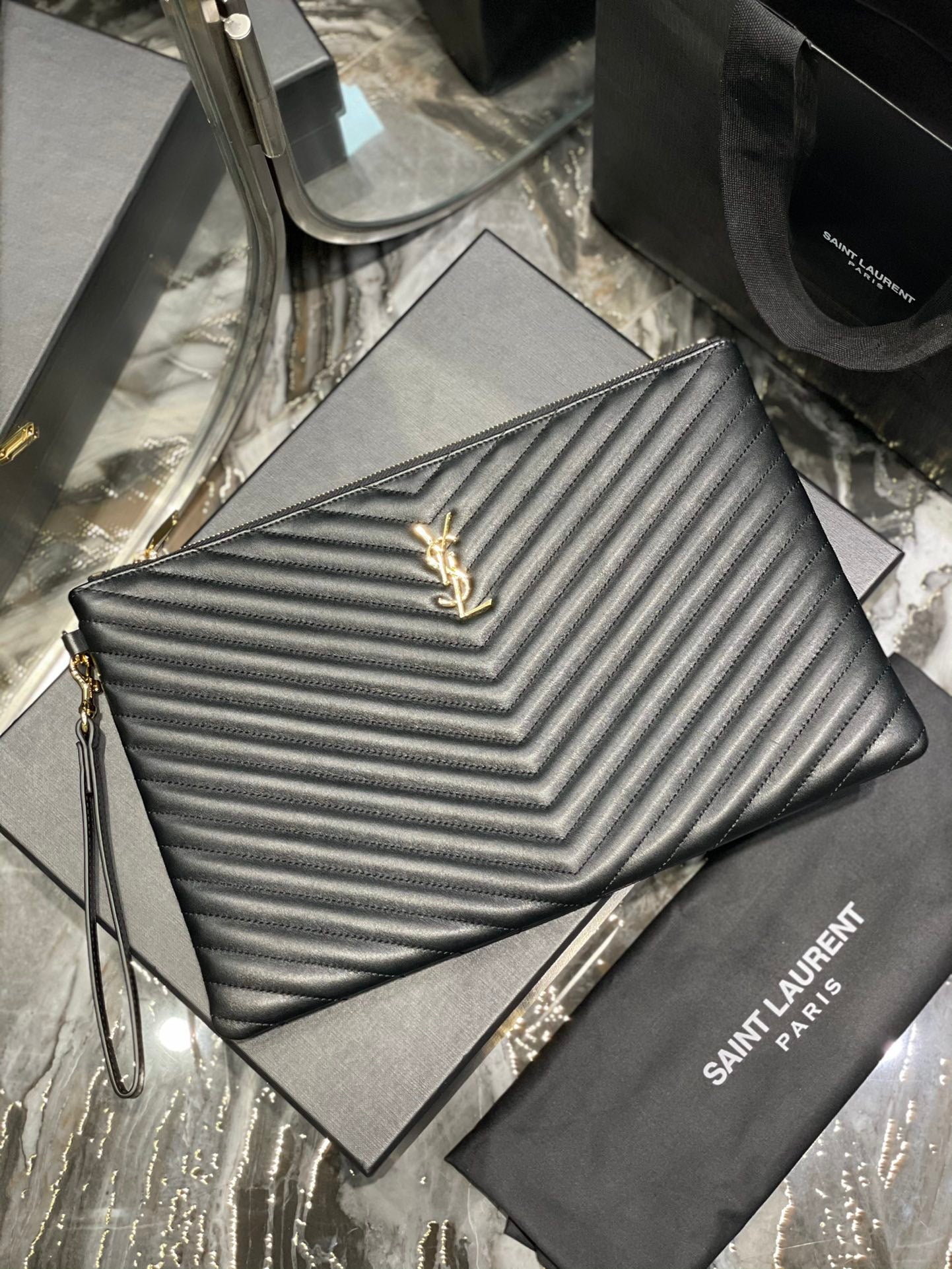 YSL Wallet 36x24.5x2.5cm