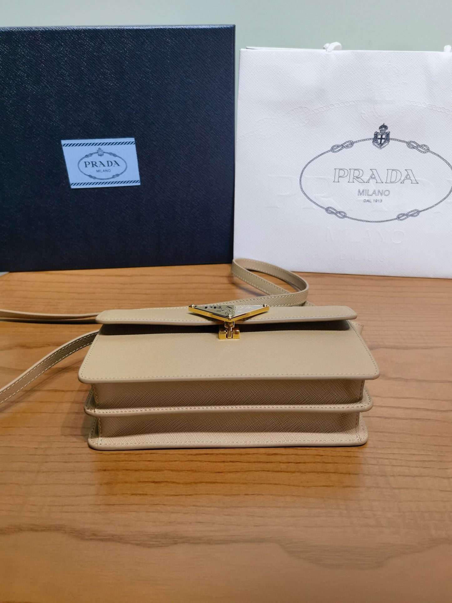 Prada Saffiano Cross Body Bag