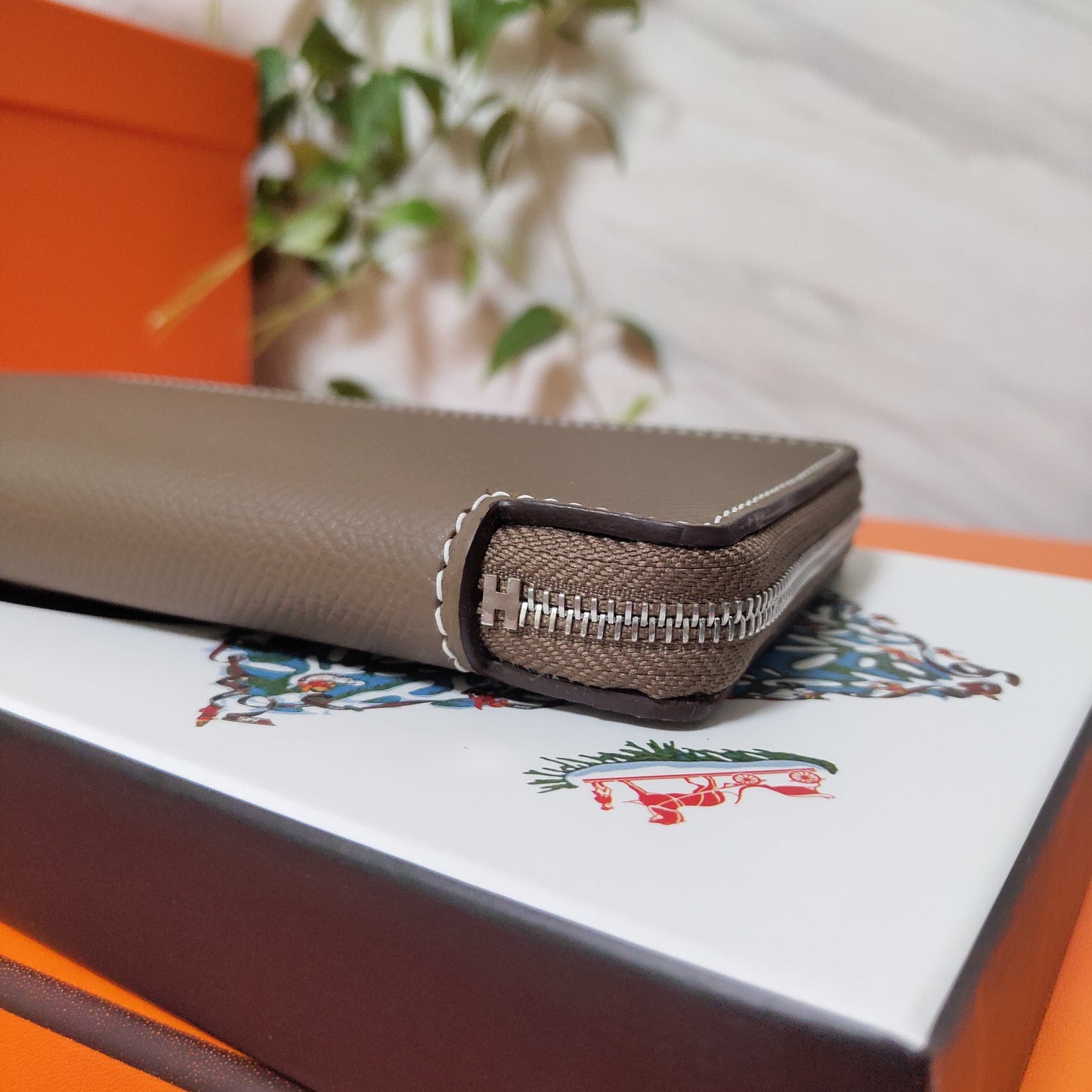 Hermes Azap Long Wallet