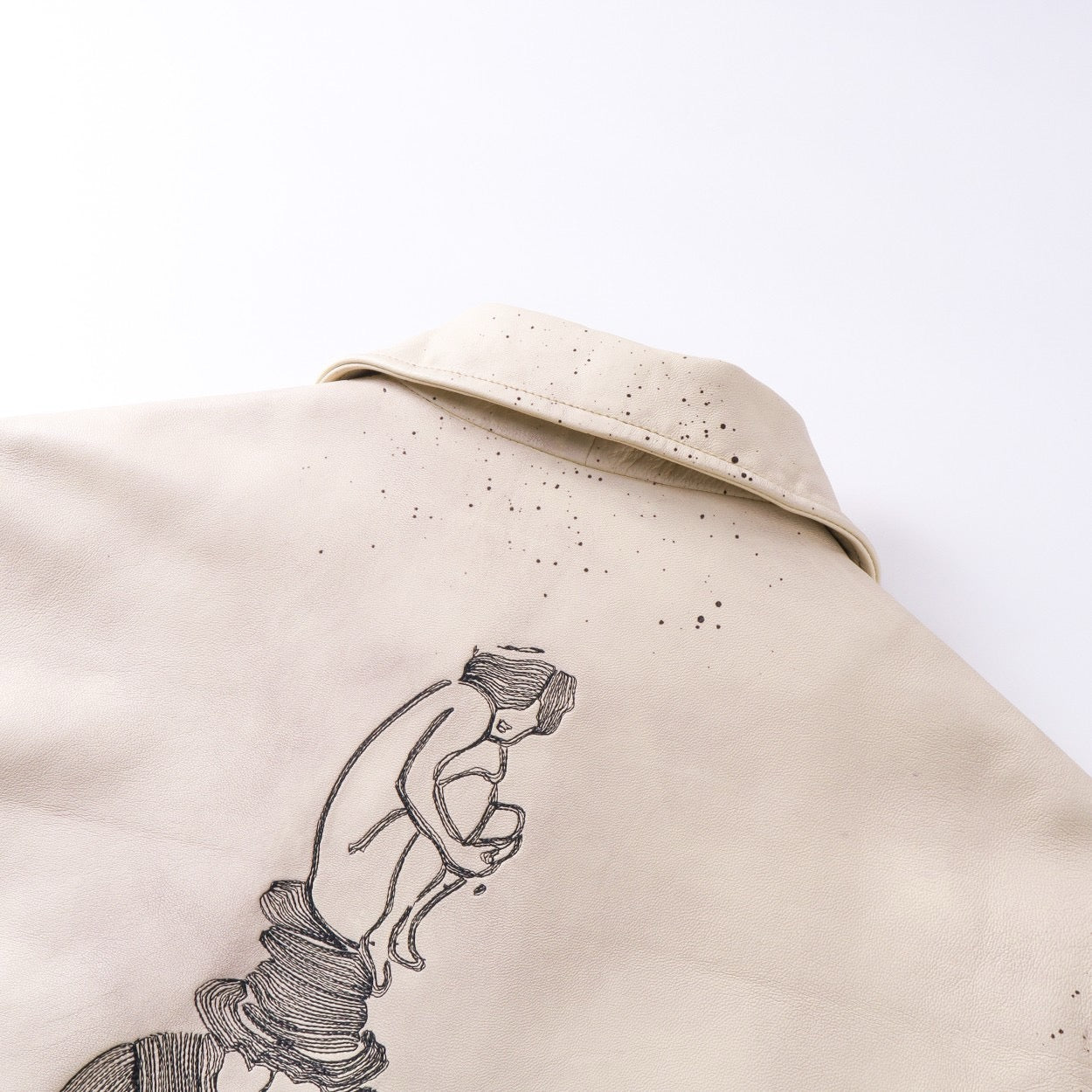 Enfants Riches Déprimés Zip-Up Leather Jacket