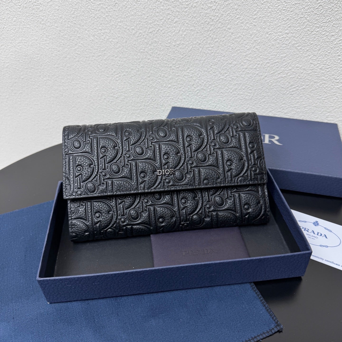 Dior Long Flap Wallet