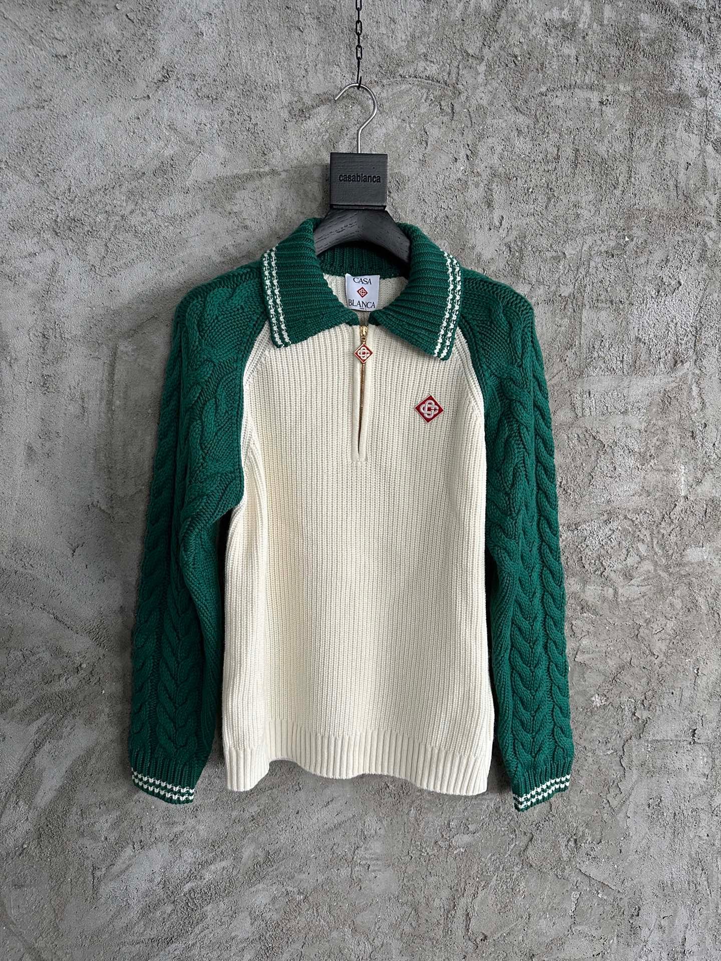 Casablanca Long Sleeve Polo
