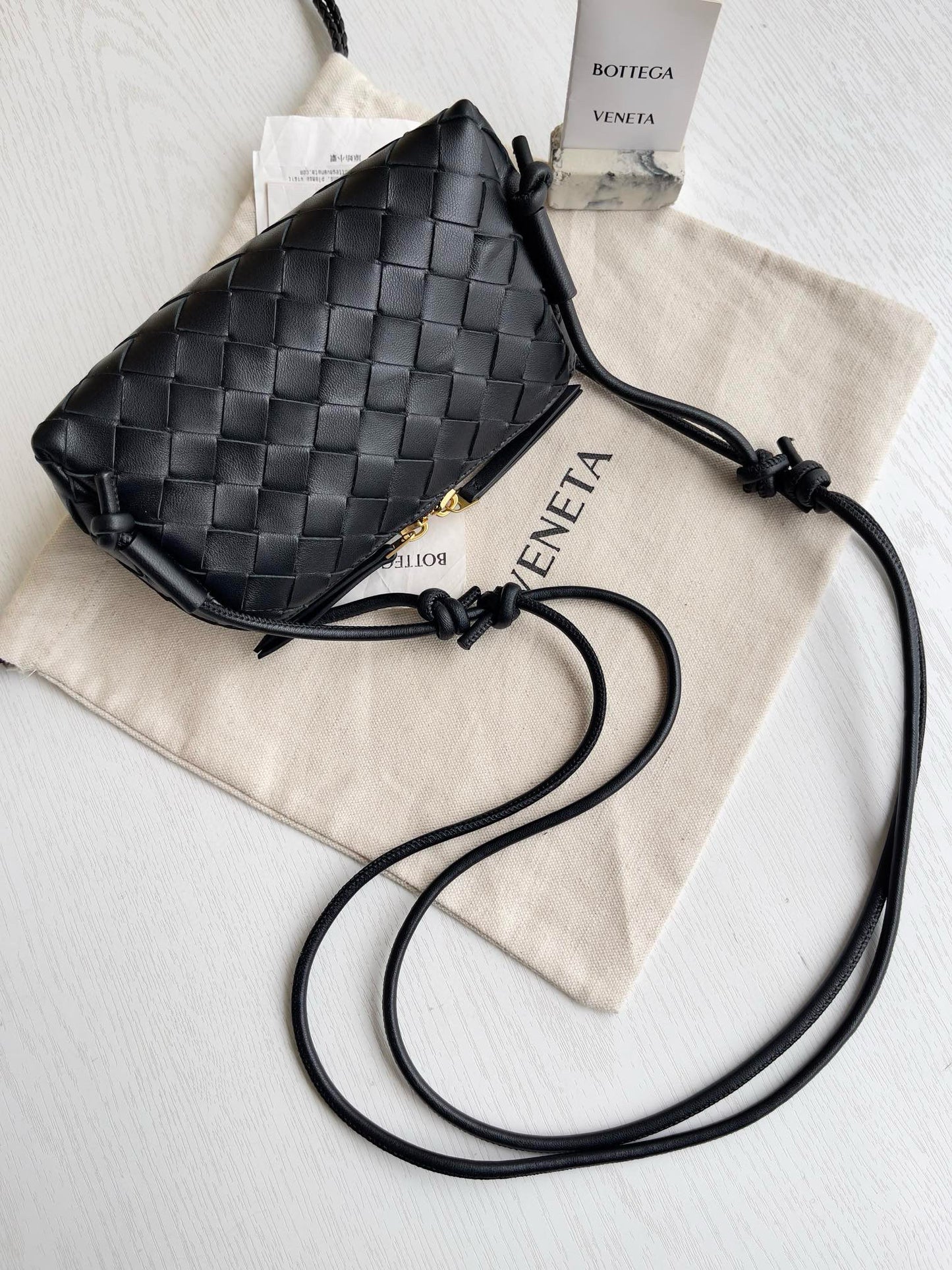 BV Intrecciato Concert Pouch Bag