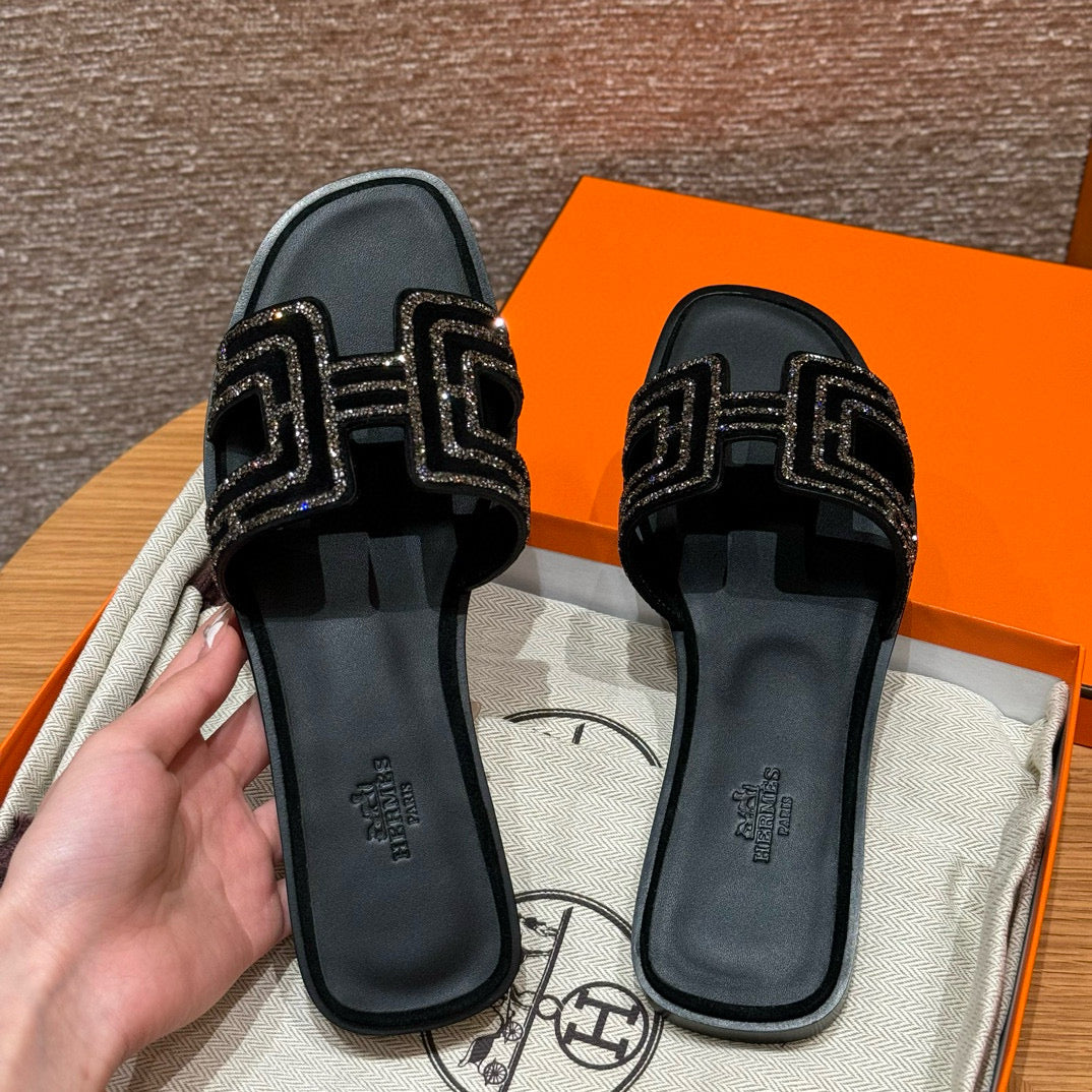 Hermes Slippers