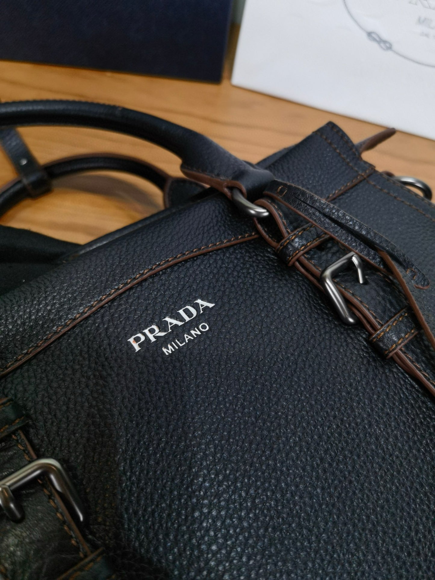 PD Bonnie Leather Tote Bag 35x22x11cm