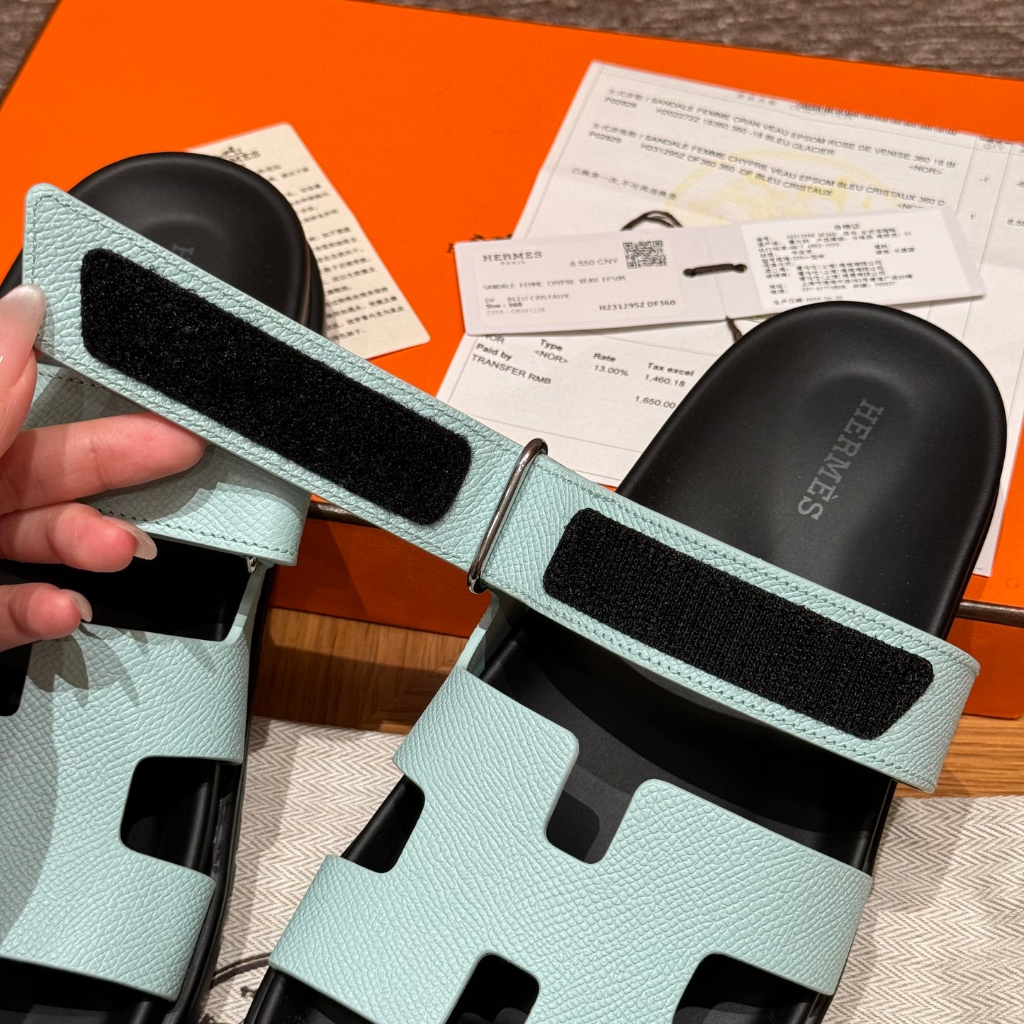 Hermes Chypre Sandals