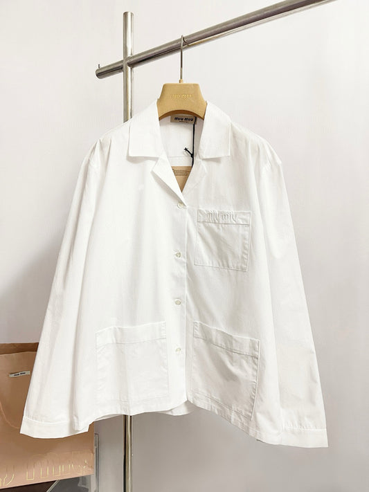 Miu Miu Long Sleeve Shirt