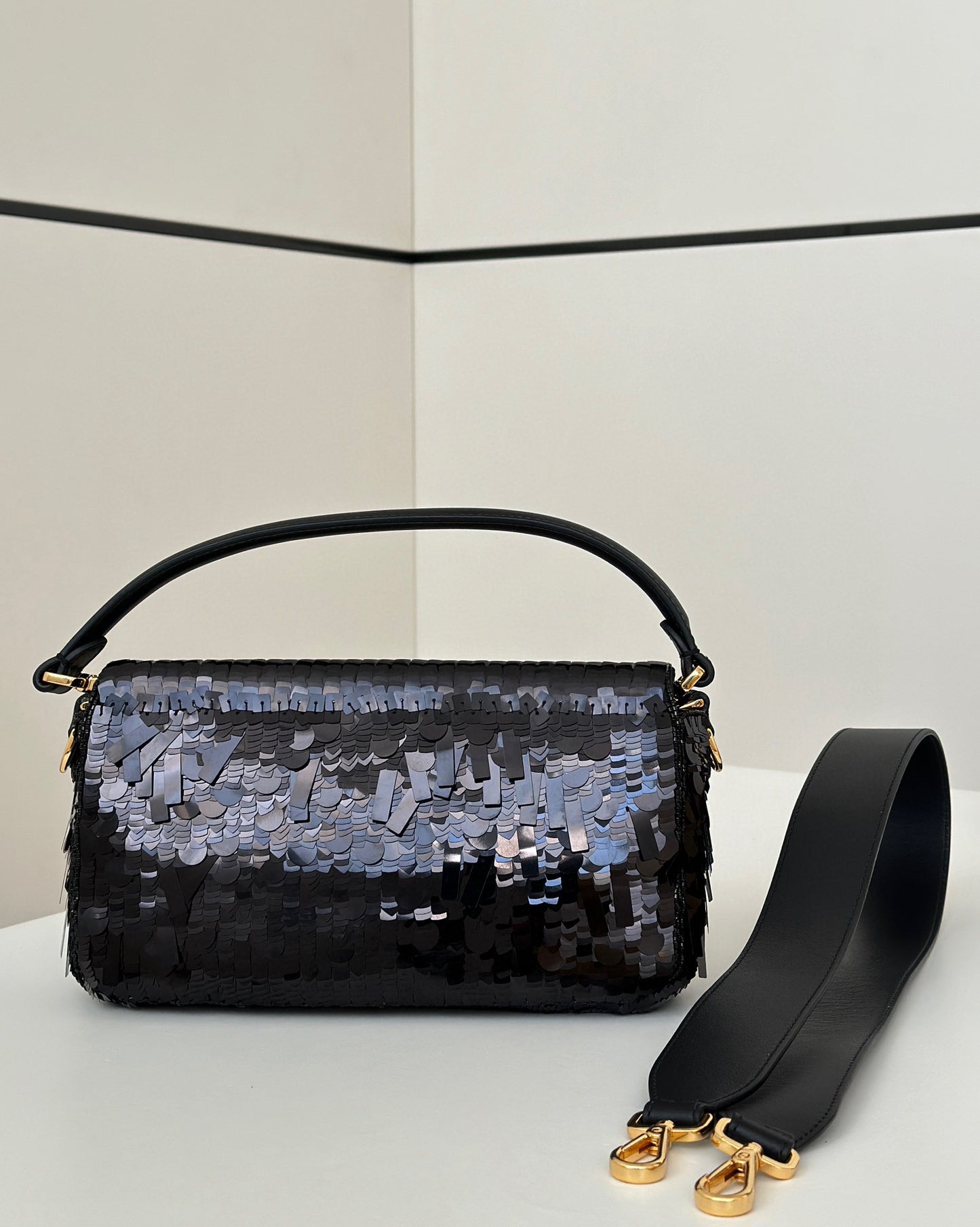 Fendi Baguette Sequins Bag