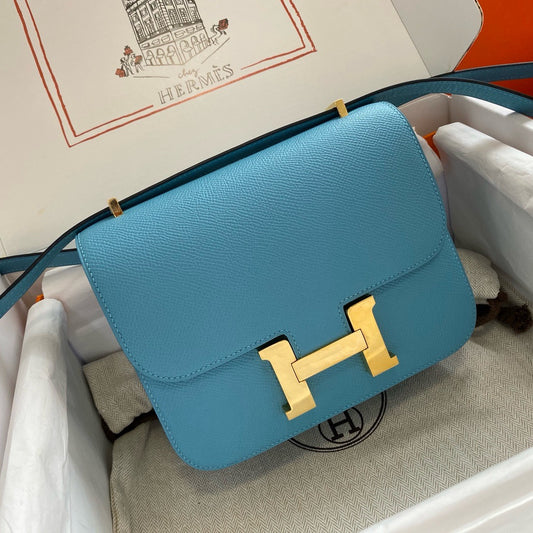 Hermes Constance, 19cm, P3, Epsom