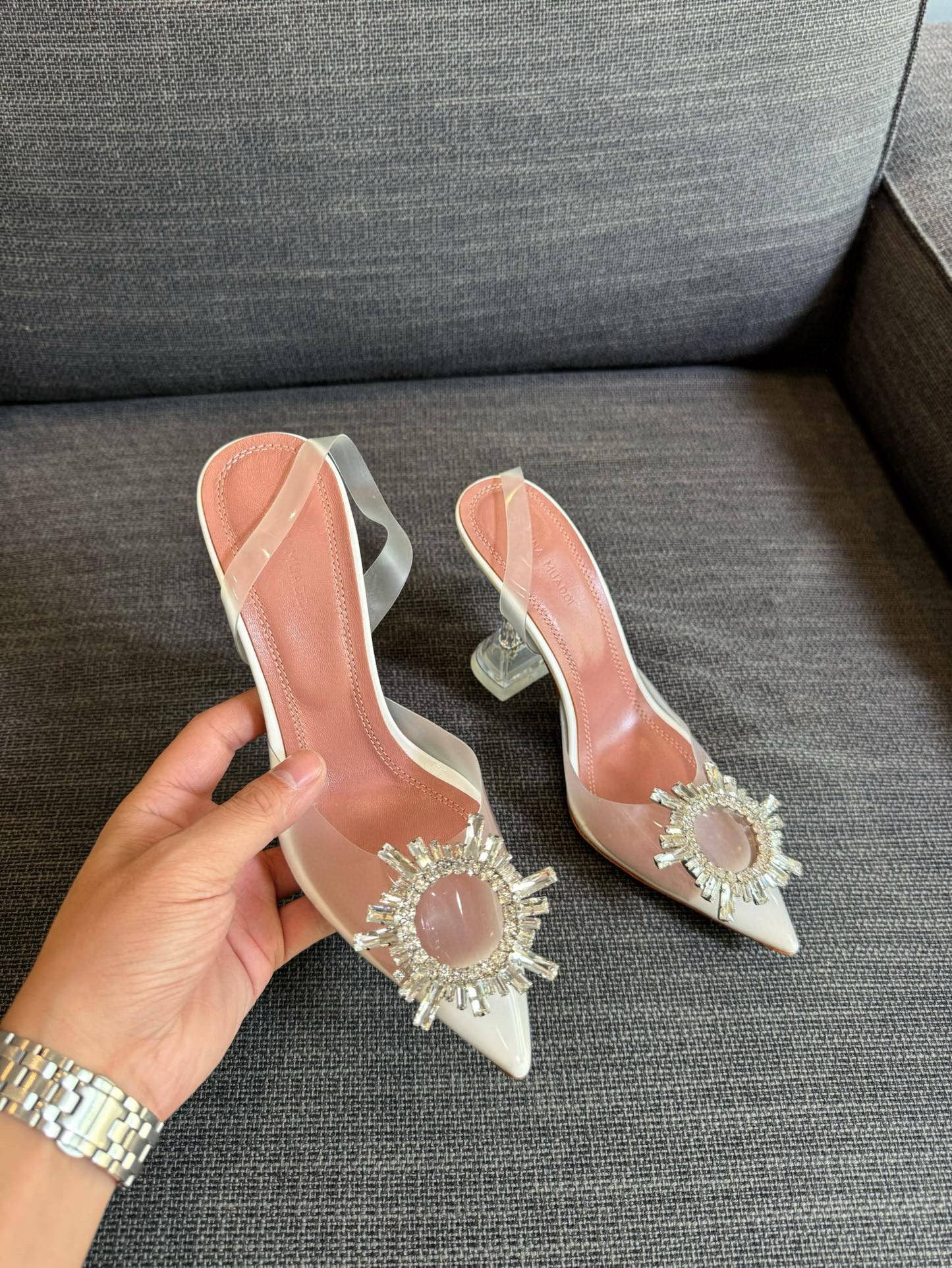 Amina Muaddi Heels