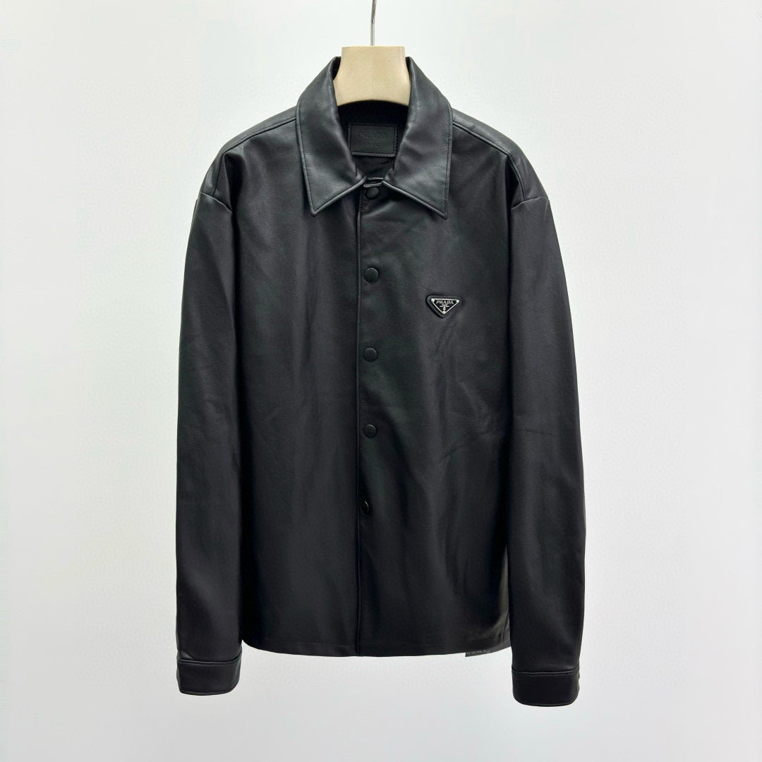 Prada Leather Shirt