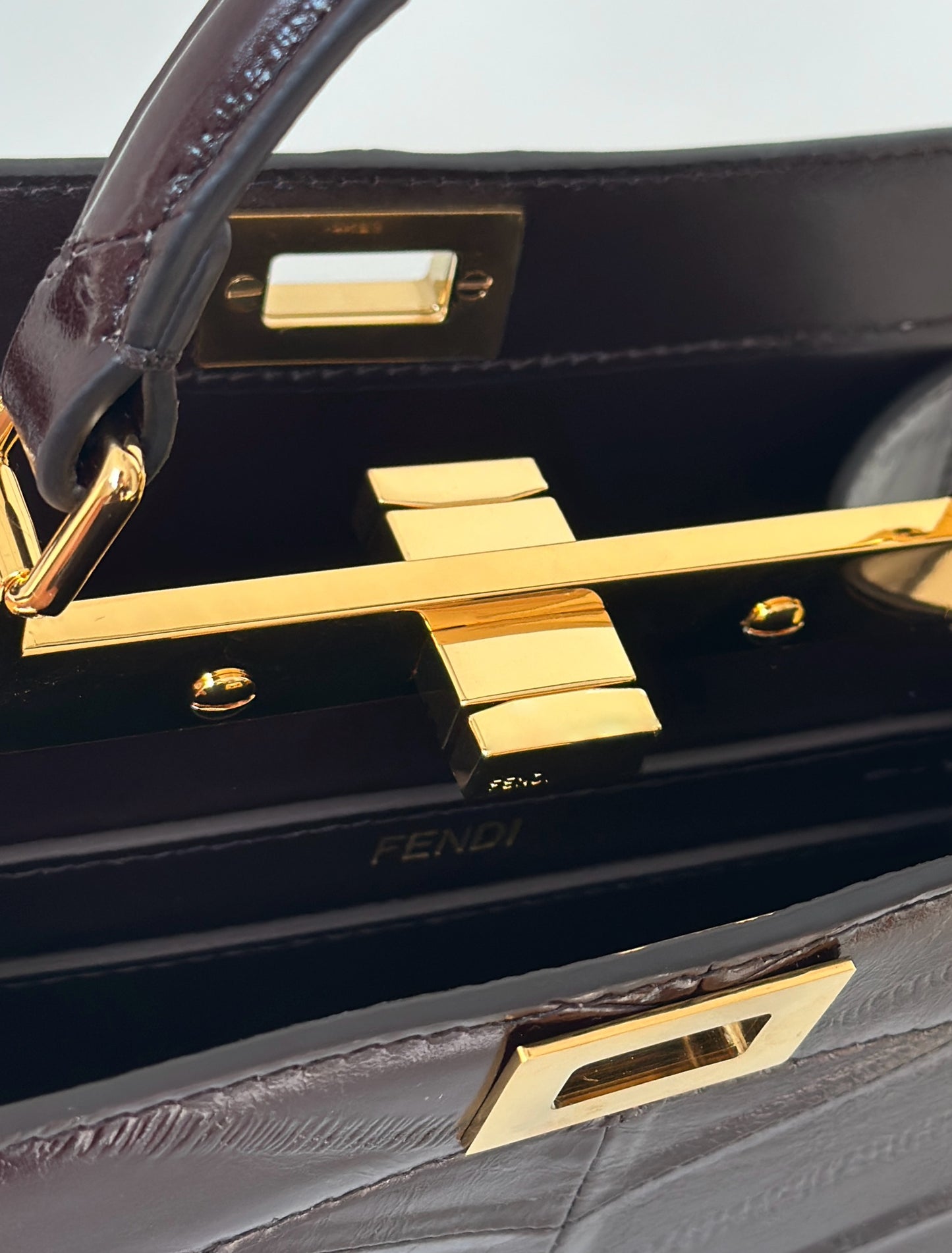 Fendi Peekaboo ISeeU Petite Bag