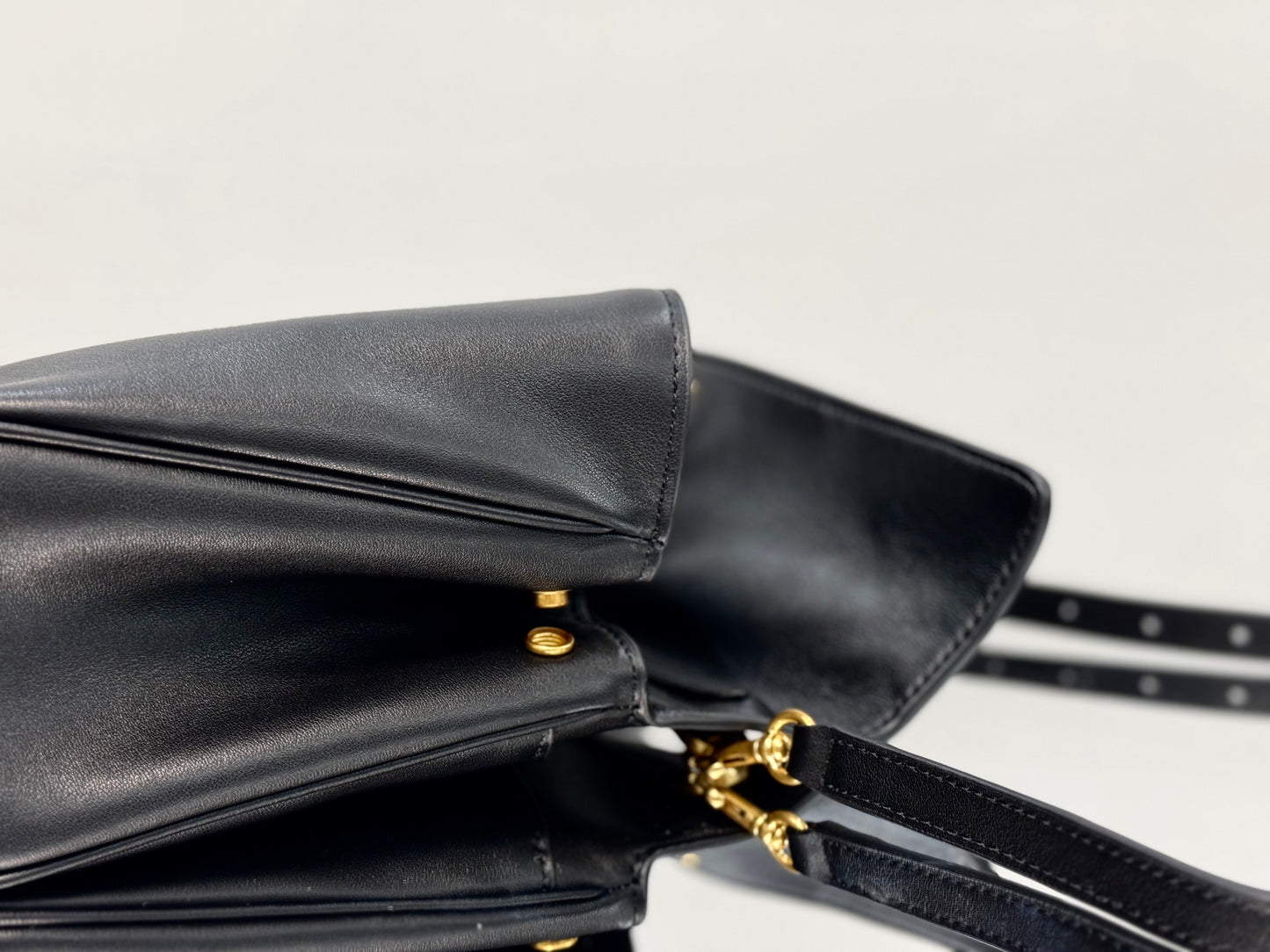 BLCG Medium Leather Rodeo Handbag(32x6.5x20cm)