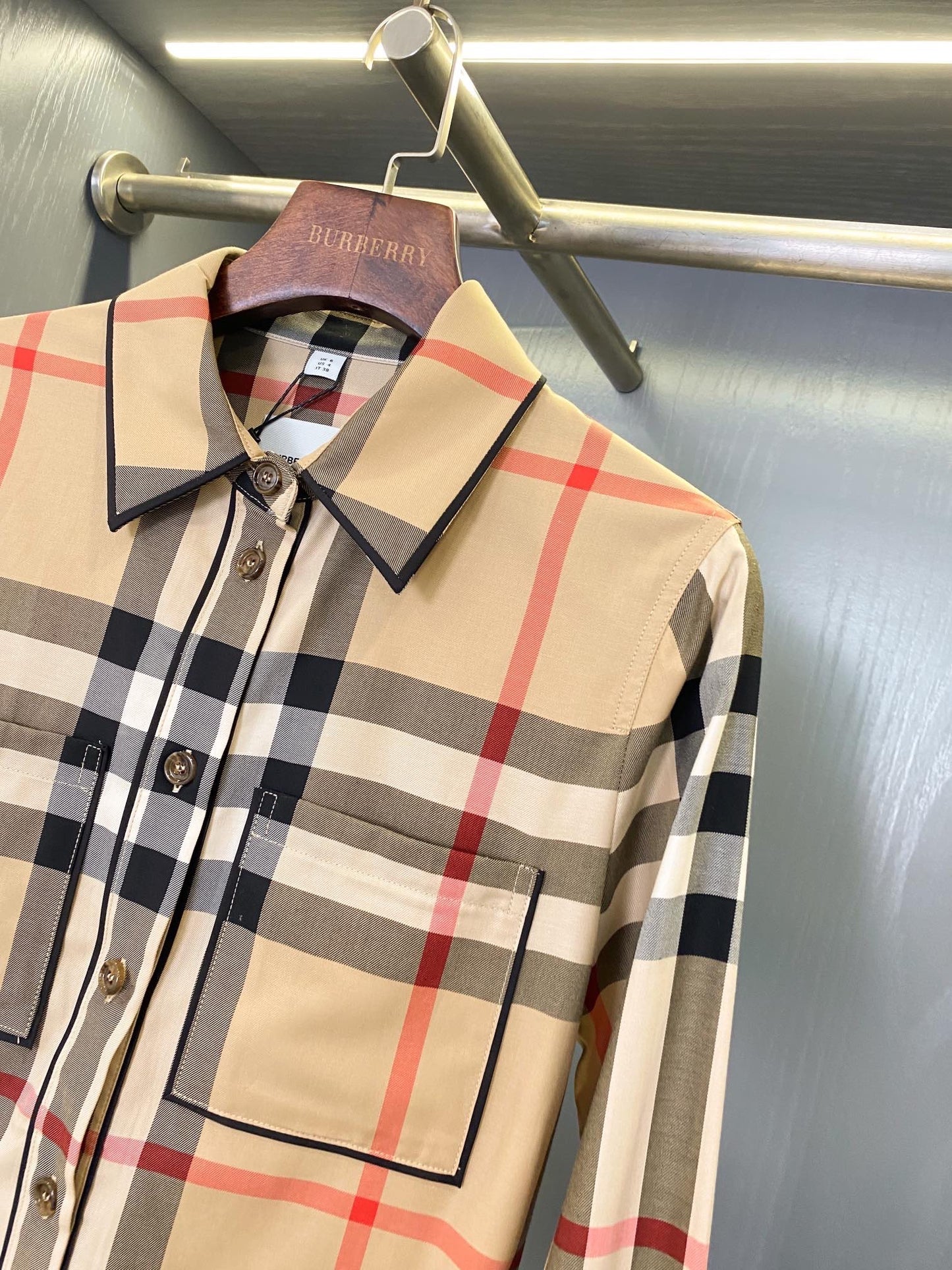 Camisa de manga larga de Burberry