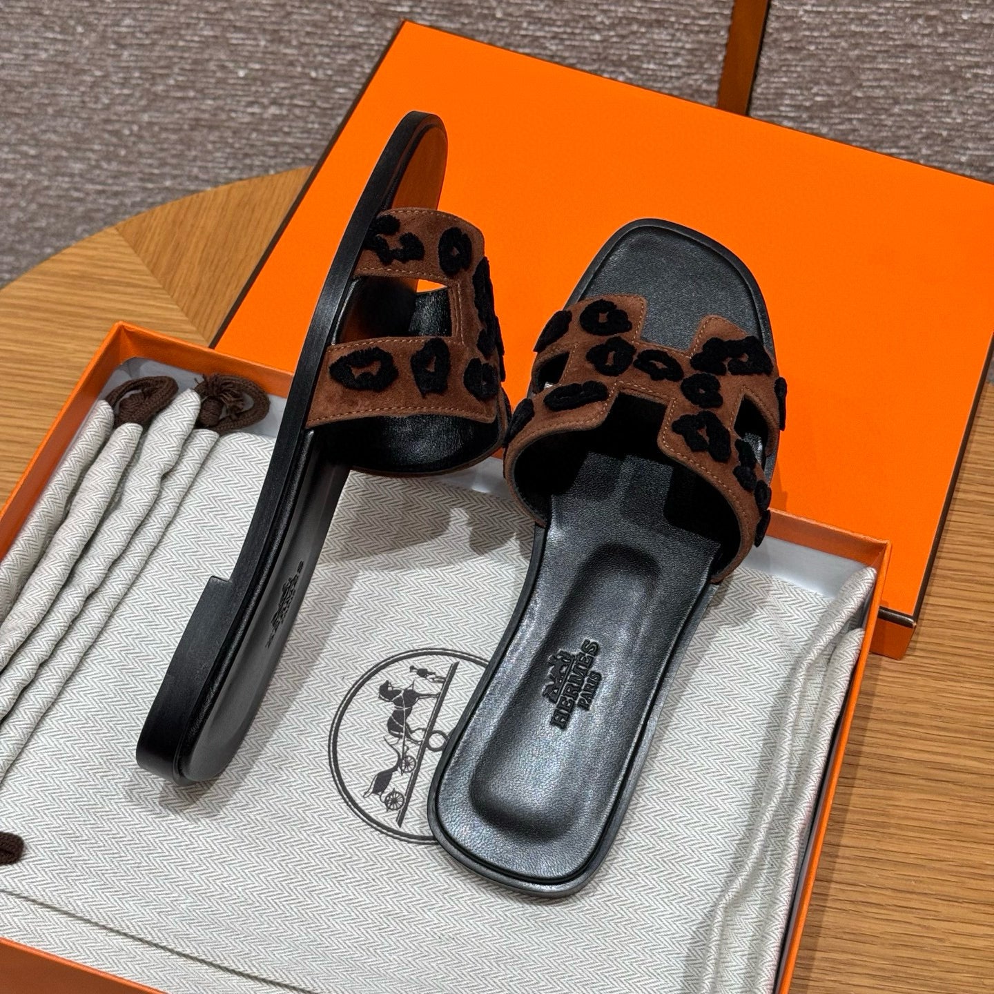 Hermes Slippers