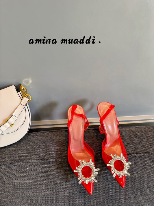 Amina Muaddi Heels