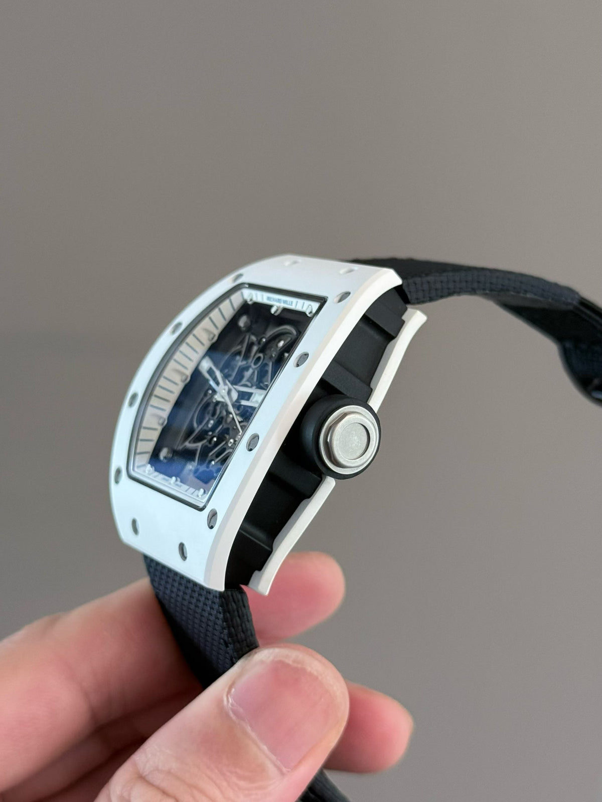 RM055 White Drive Ceramic Edition