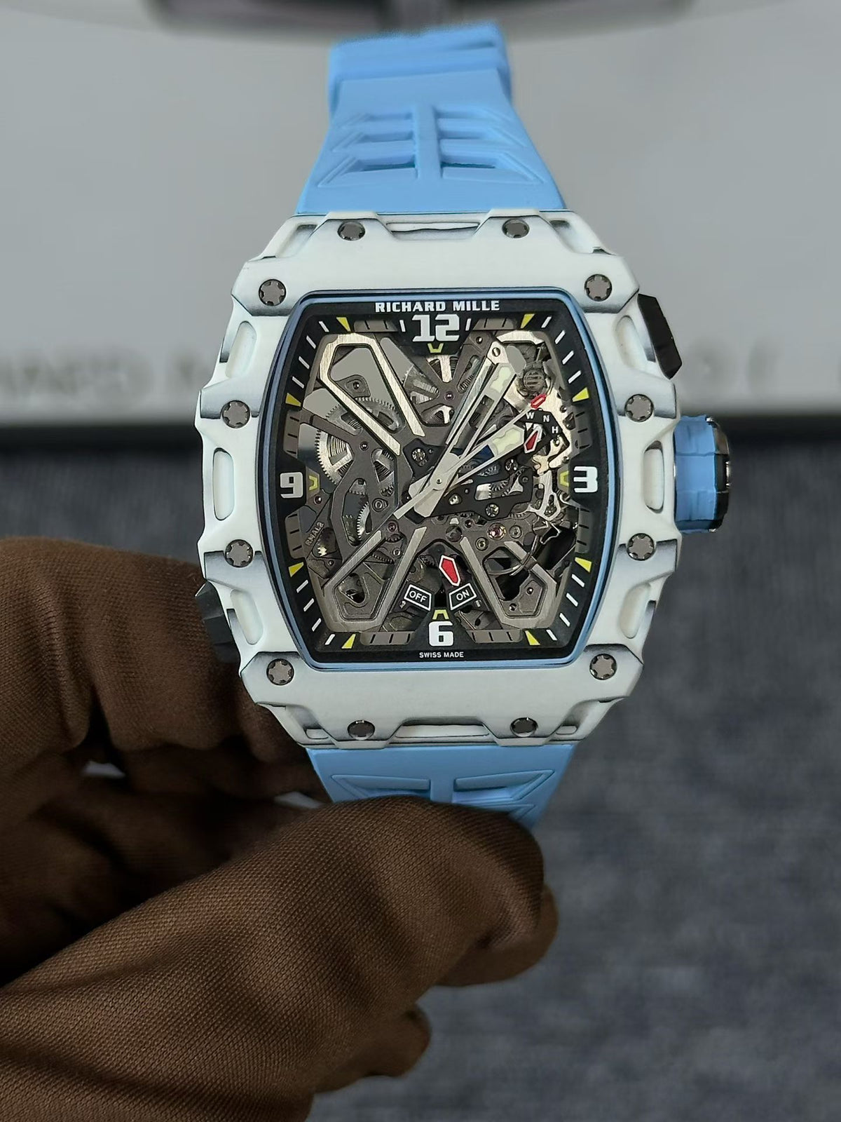 RM35-03 Rafa Nadal White Quartz TPT