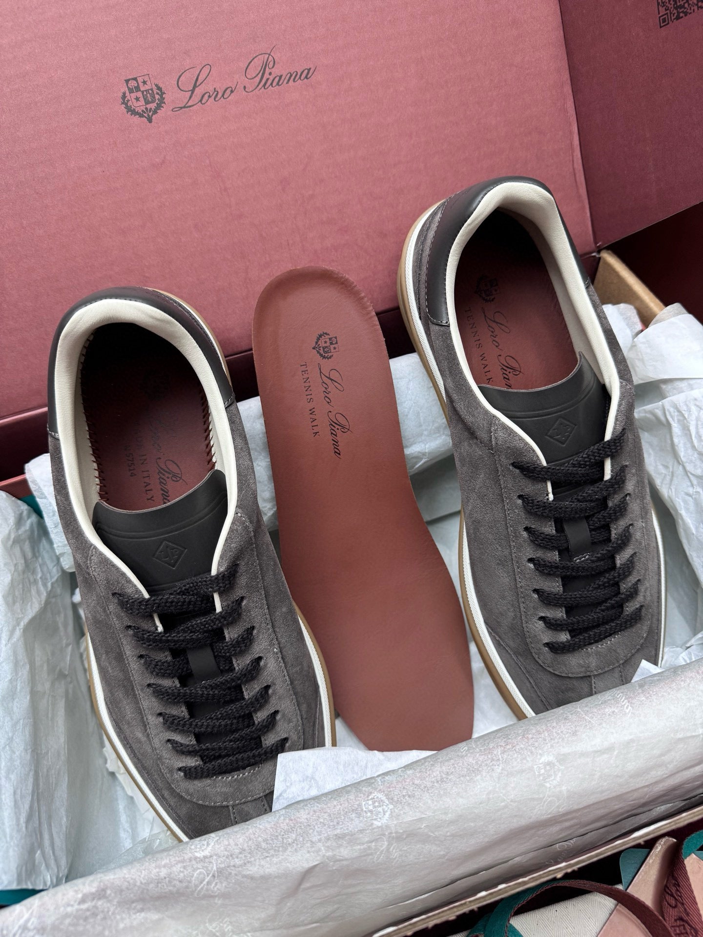 Loro Piana Tennis Walk Sneakers