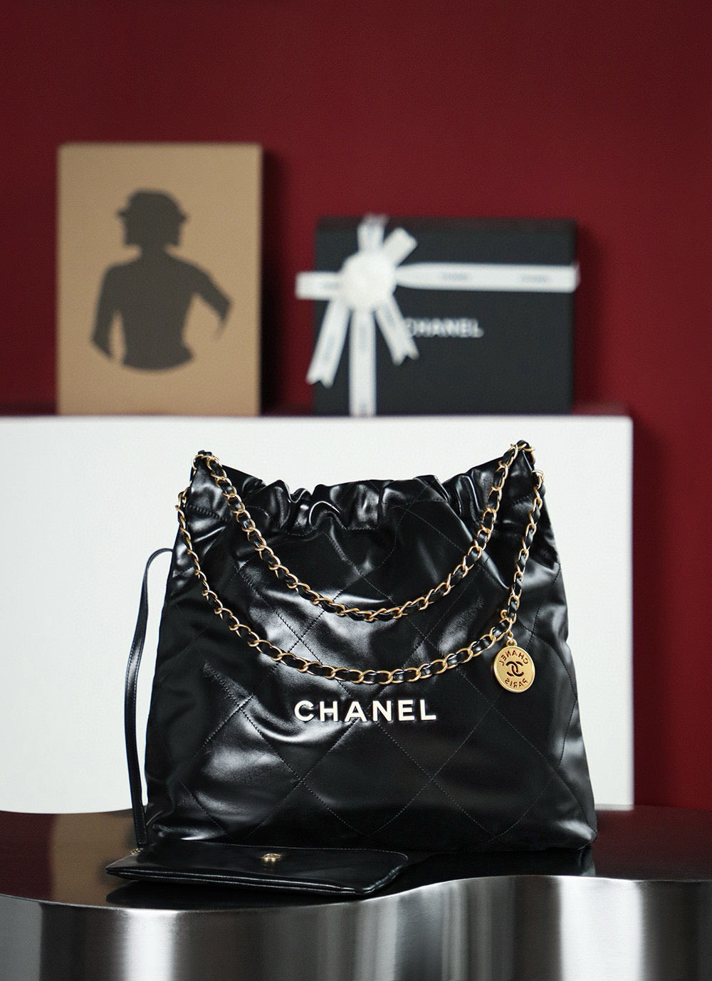 Chanel 22 Bag (38x42x8cm)