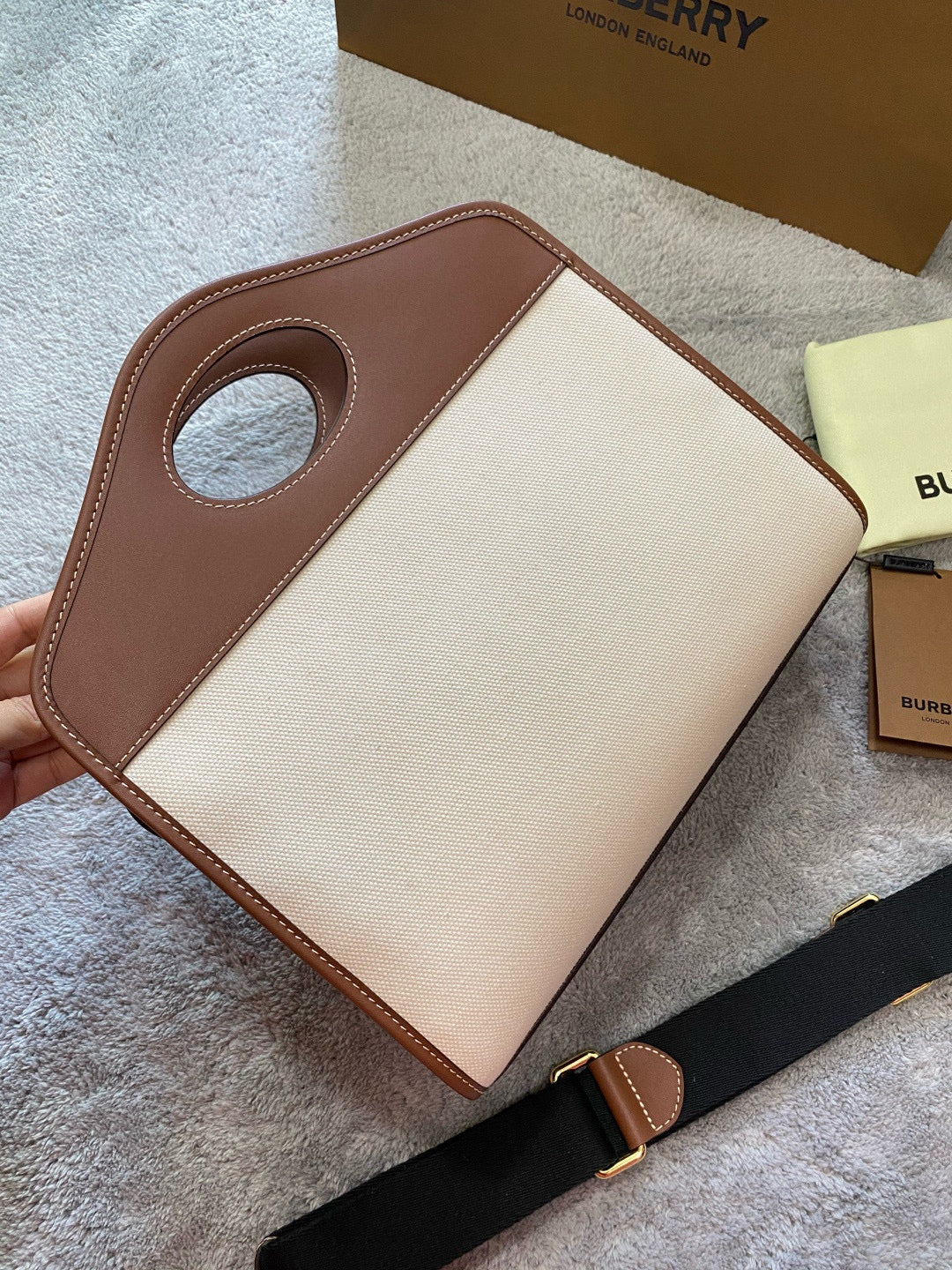 Burberry Mini Pocket Tote Bag