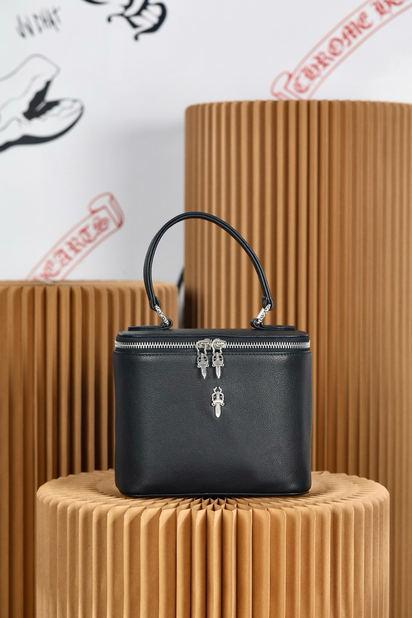 Chrome Hearts Makeup Bag