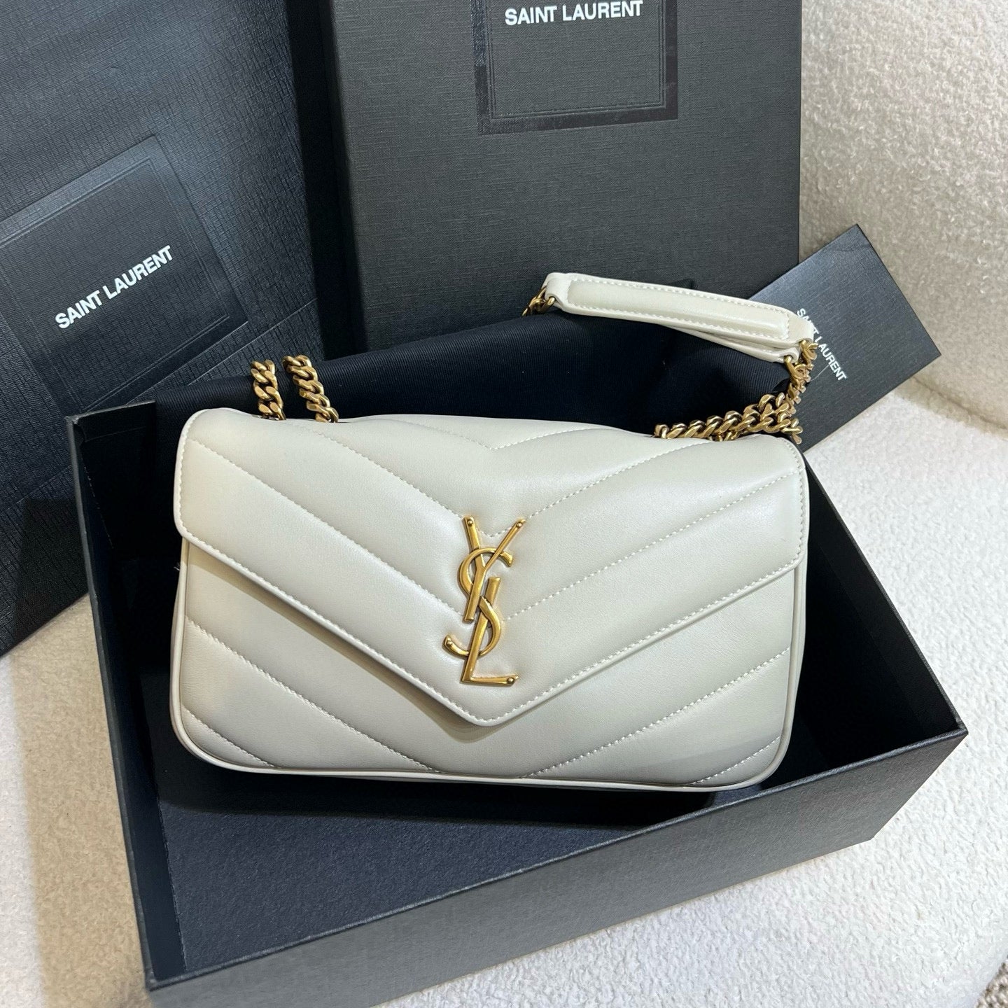 YSL Loulou Shoulder Bag 29x17x8cm