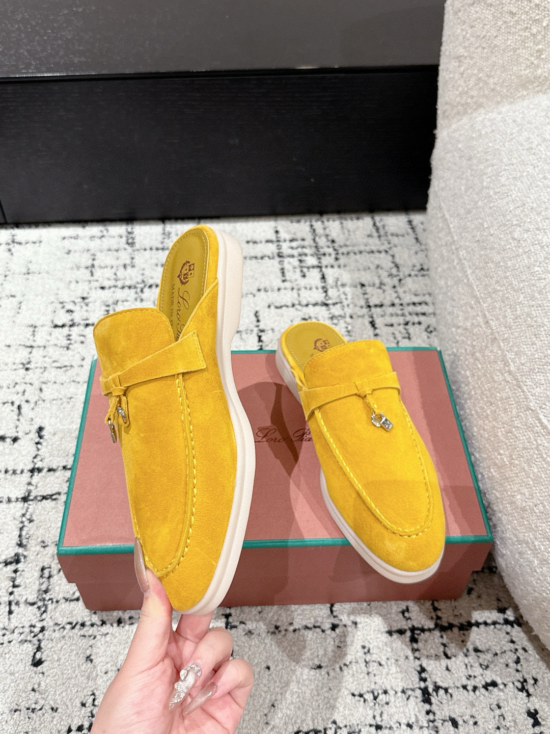 Loro Piana Sabot Loafers