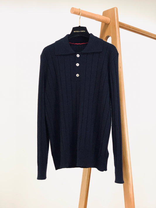 Brunello Cucinelli Long Sleeve Polo