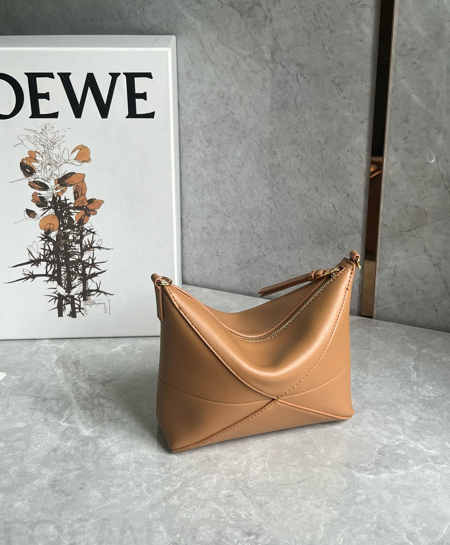 Loewe Puzzle Fold Pouch Mahjong Bag(23x6.5x15.5cm)