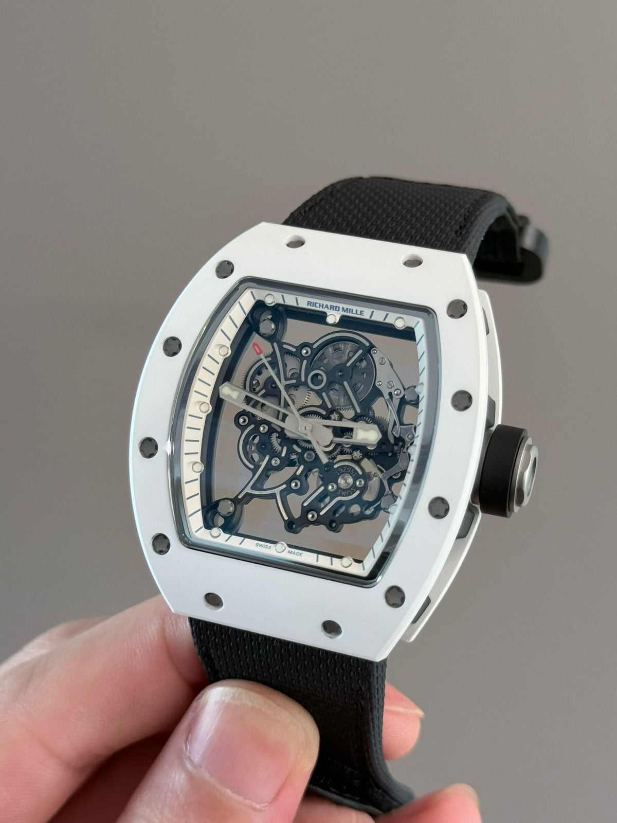 RM055 White Drive Ceramic Edition