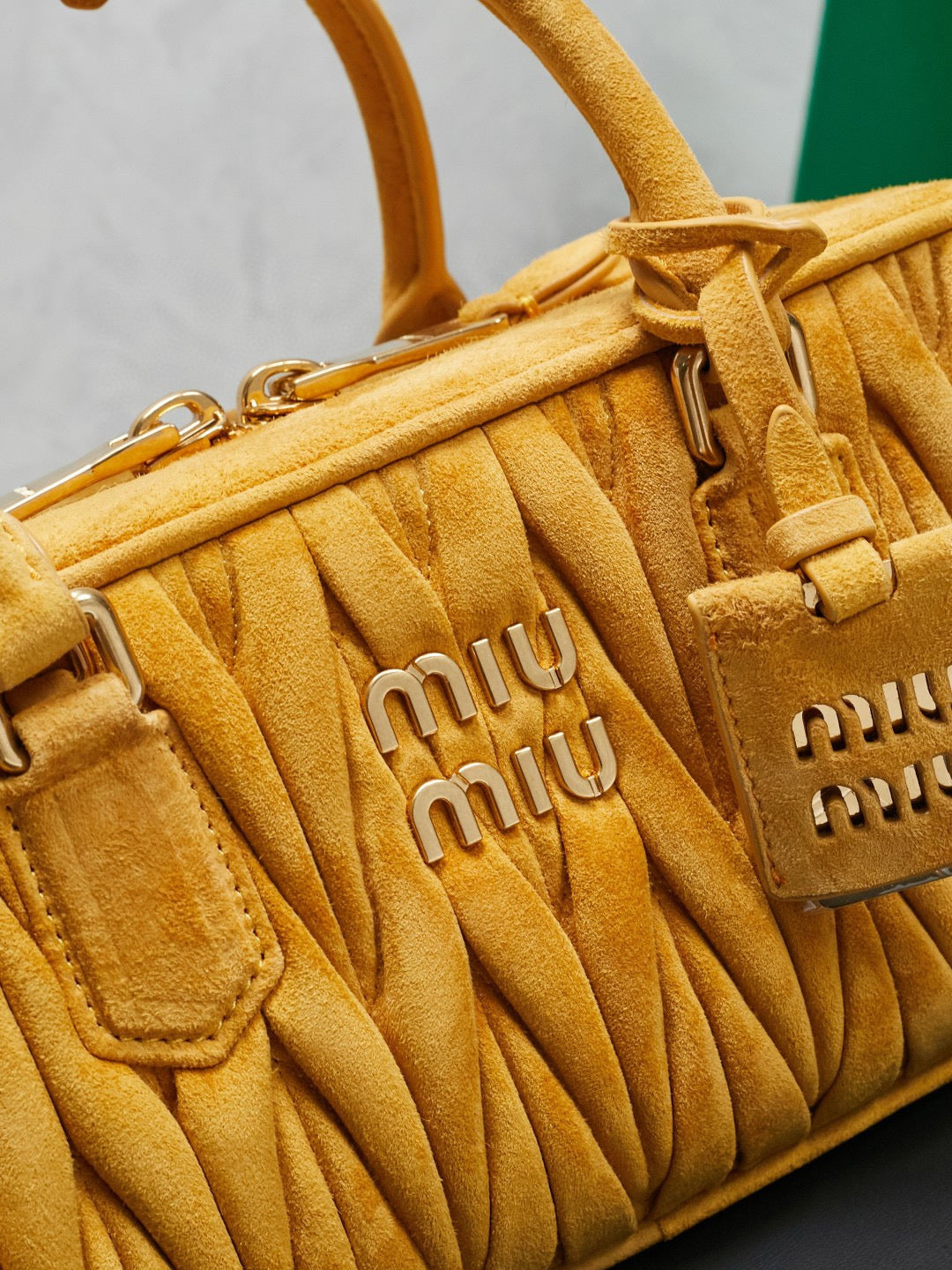 Miu Miu Bowling Bag 27x12x9cm