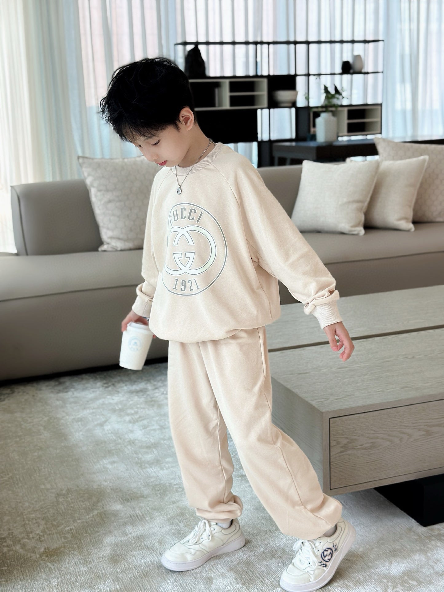 Gucci Sweater/Long Pant Set