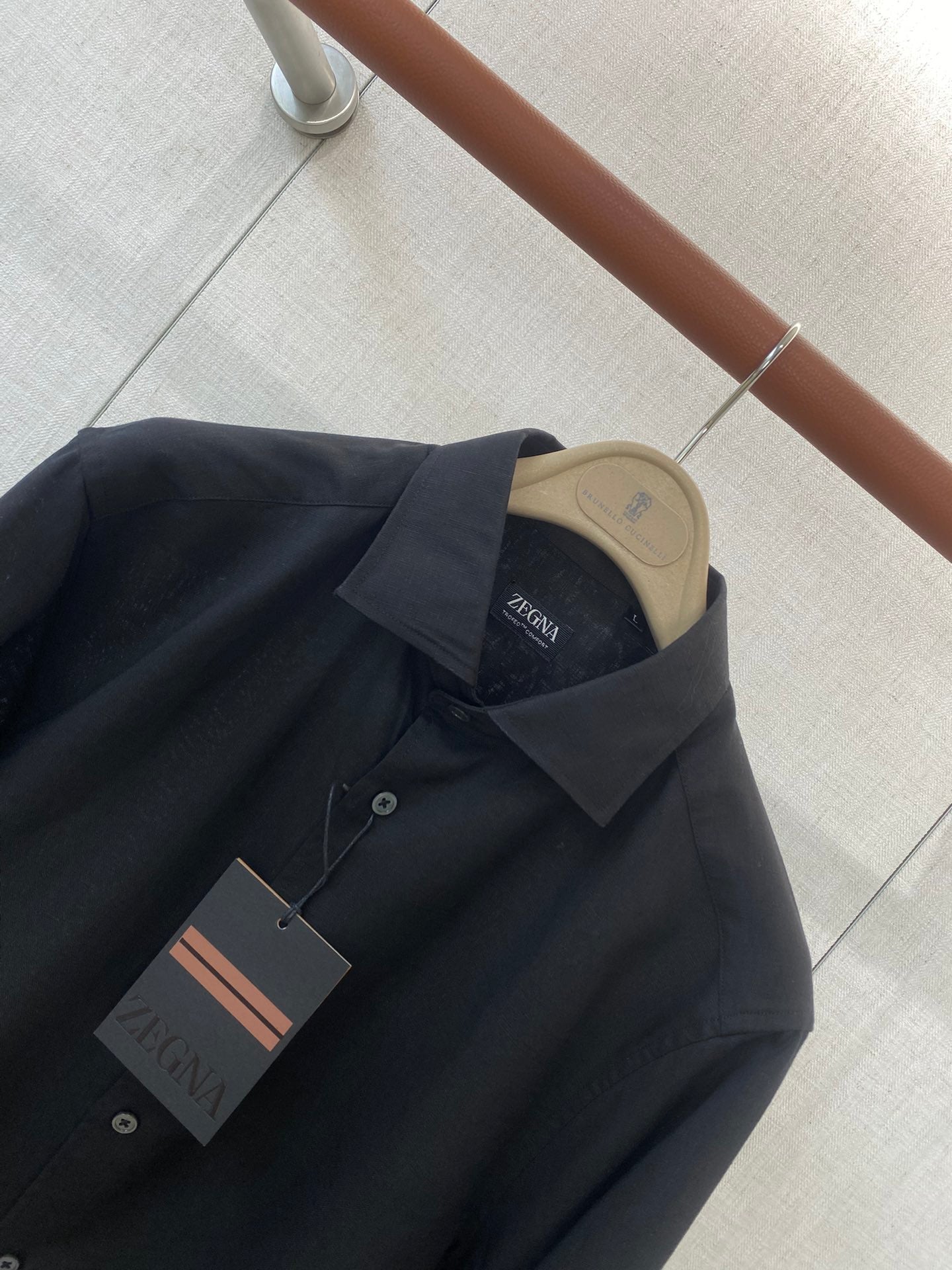 Zegna Long Sleeve Shirt