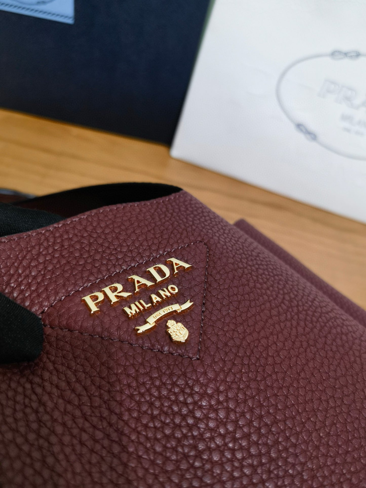 Prada Tote Basket Bag