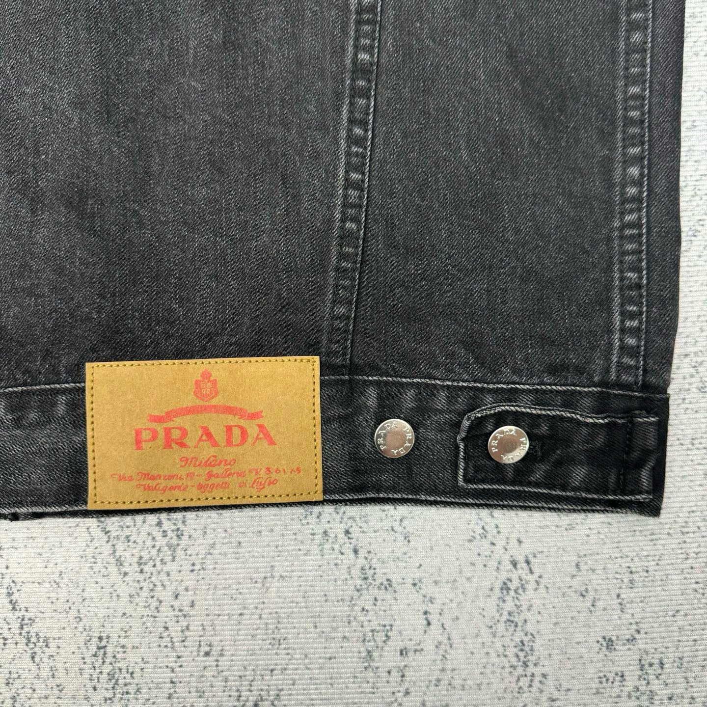 Prada Denim Blouson Jacket