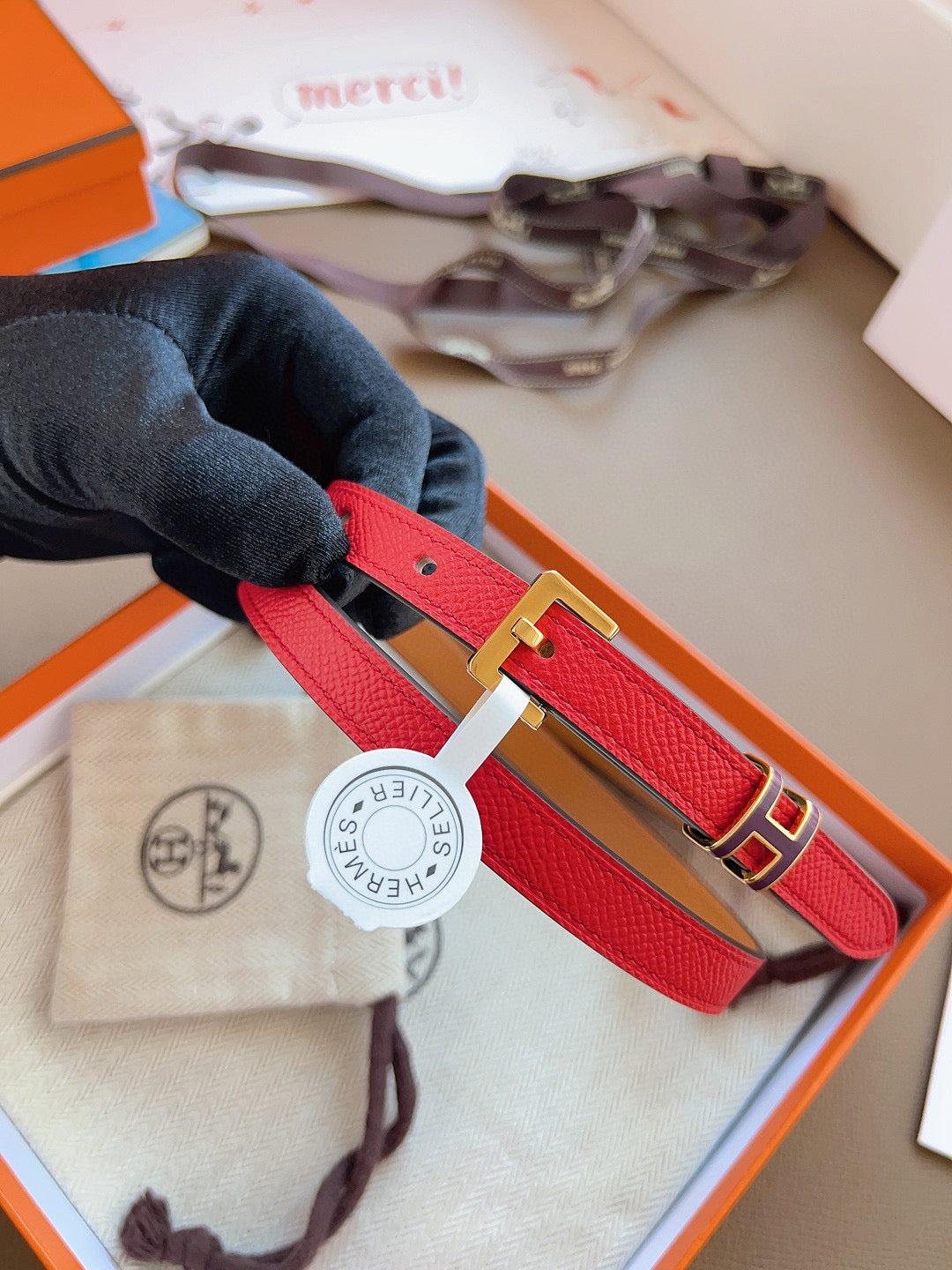 Hermes Belt