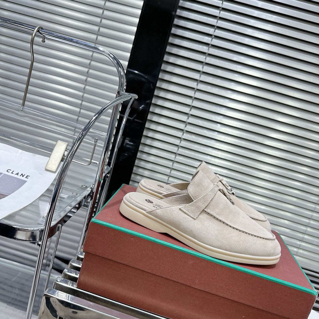 Loro Piana Sabot Loafers