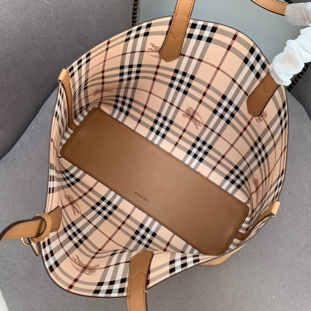 Burberry Medium Lavenby Reversible Tote Bag