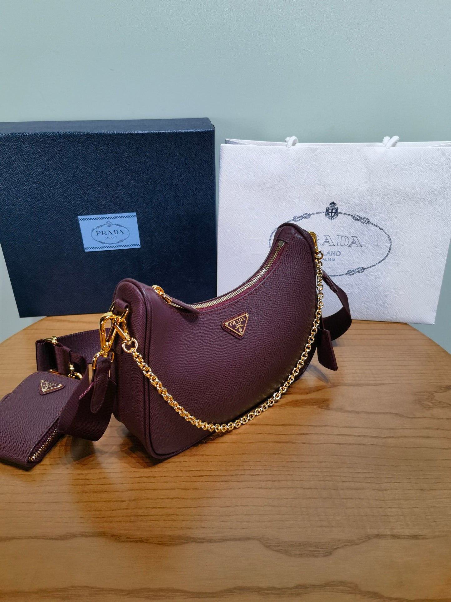 Prada 3 in 1 Cross Body Bag