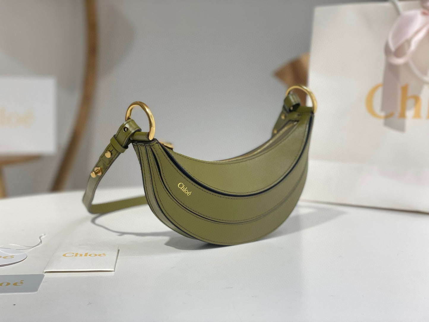 Chloe Banana Bag