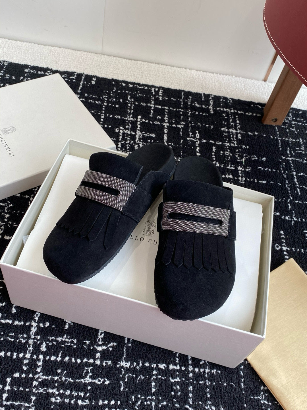 Brunello Cucinelli Sabot Loafers